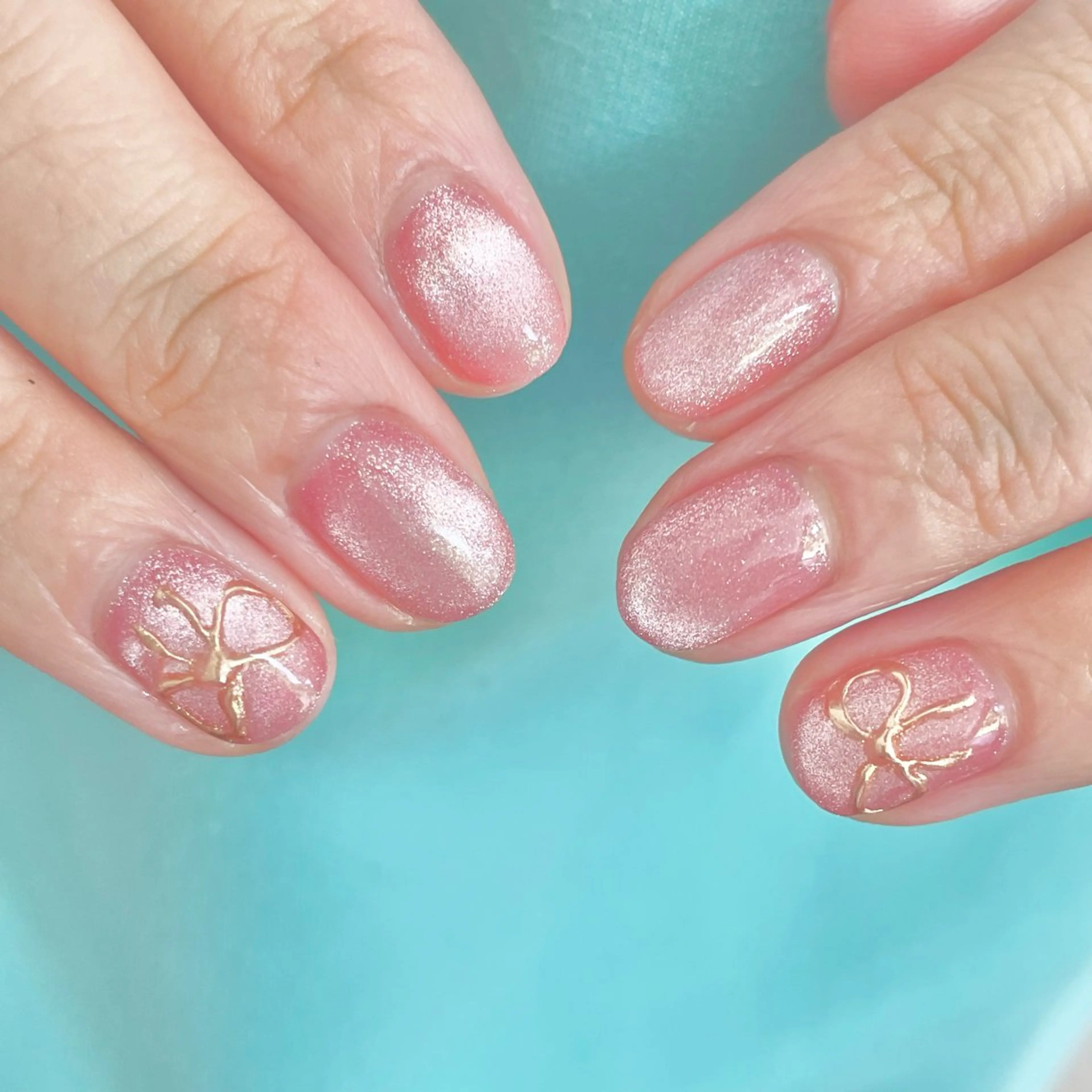 ネイル マグネットネイル 木元 七恵のネイルデザイン