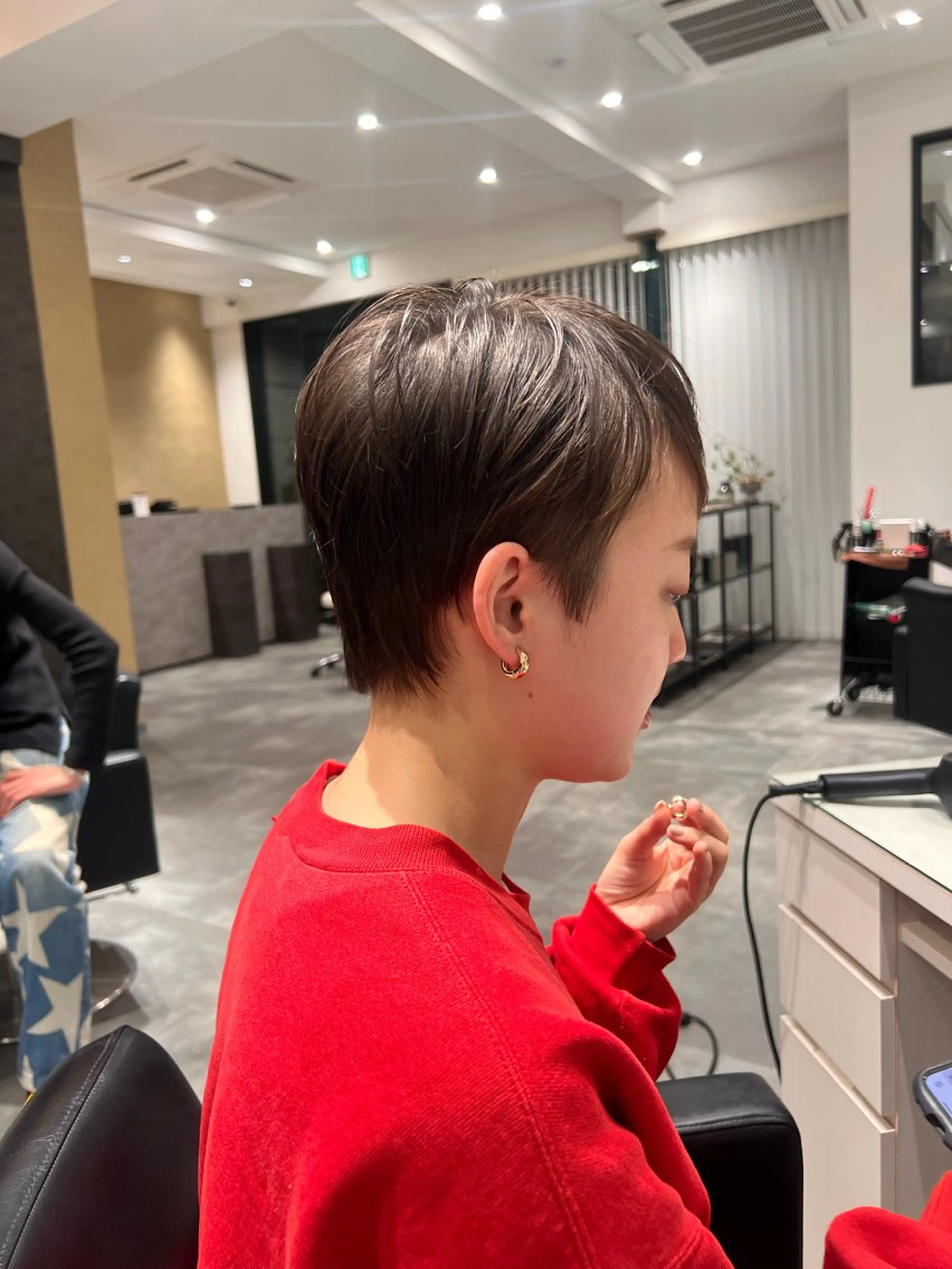 ショート カラー ベリーショート 外国人風カラー ショートヘア カット/パーマ たるみことりのヘアスタイル