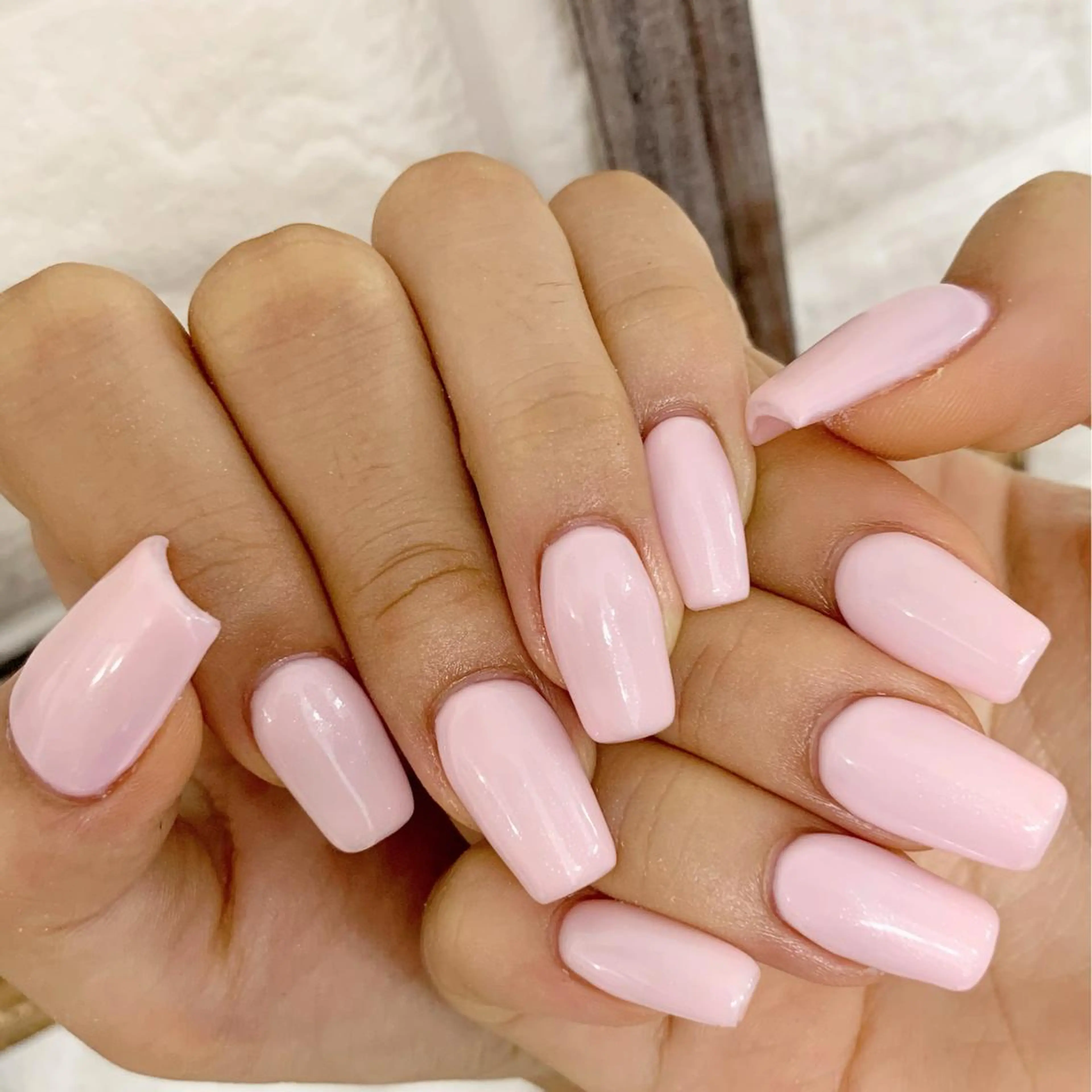 ネイル ワンカラーネイル スカルプネイル 山田 真里のネイルデザイン