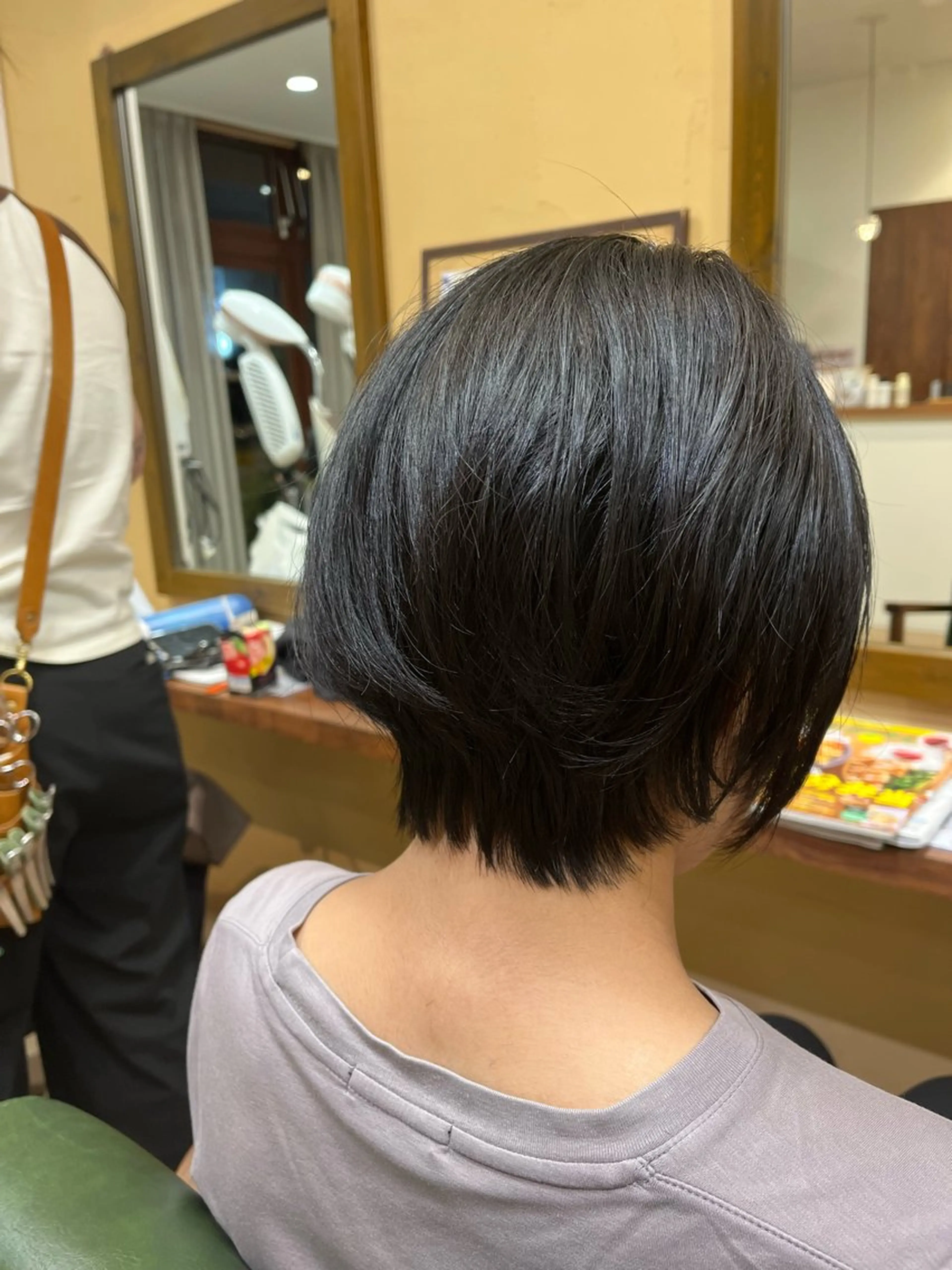 ショート ショートボブ ボブ ショートヘア Greens Yokoのヘアスタイル