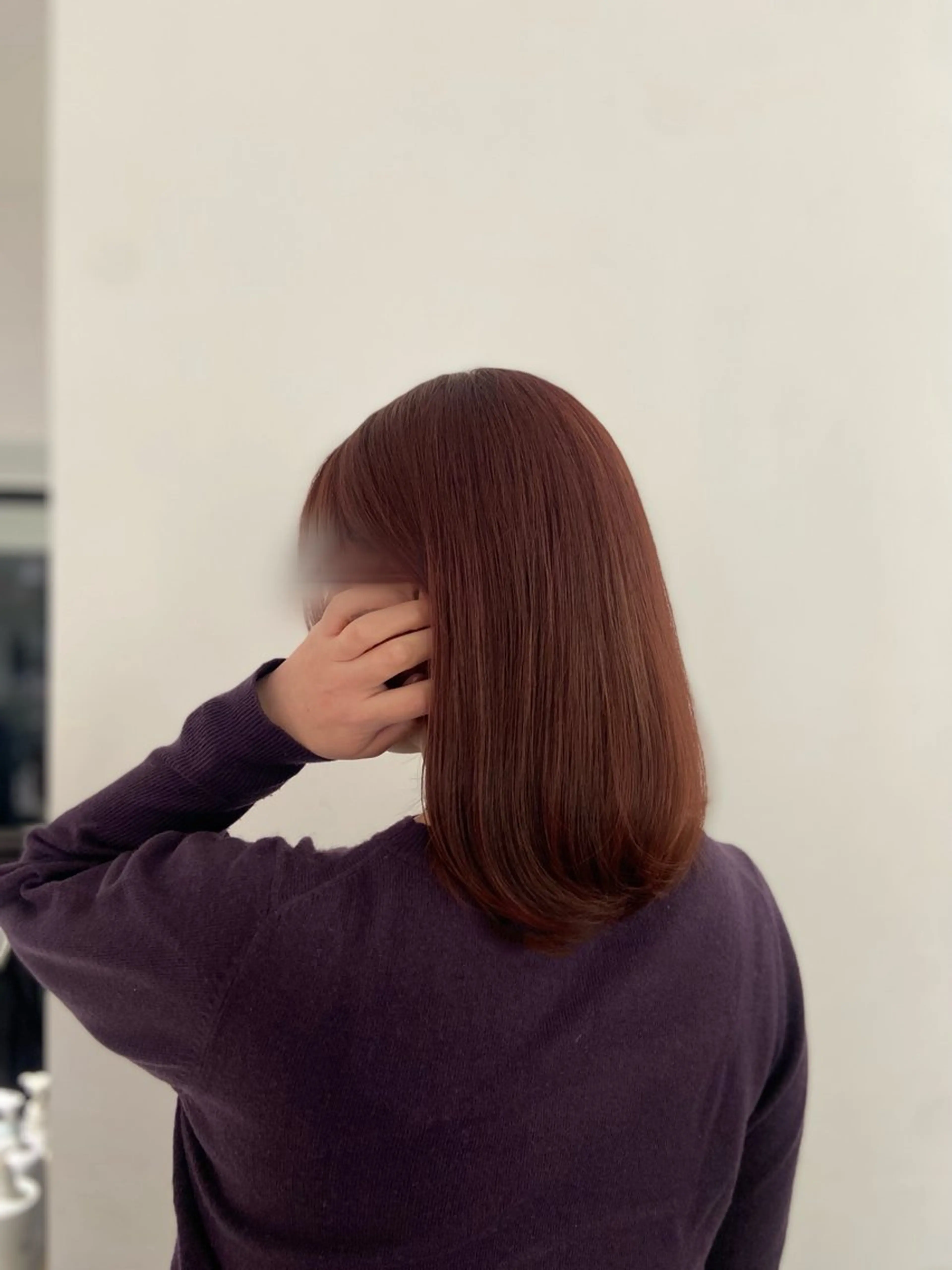 カラー ブラウンカラー UNBIRTHDAY いずみのヘアスタイル