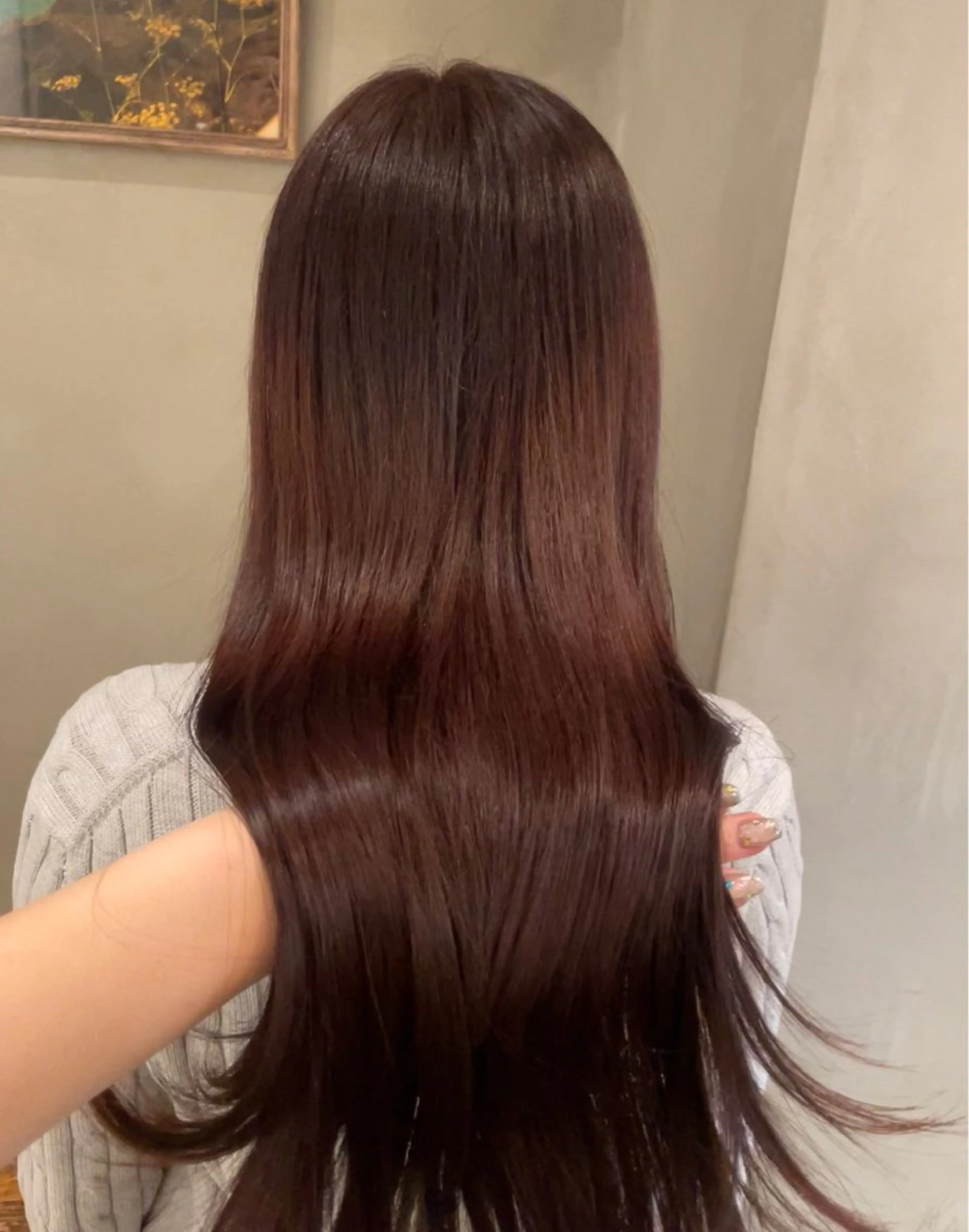 セミロング カラー ヘアカラー トリートメント 新宿 /透明感カラー レイヤー/NANAのヘアスタイル