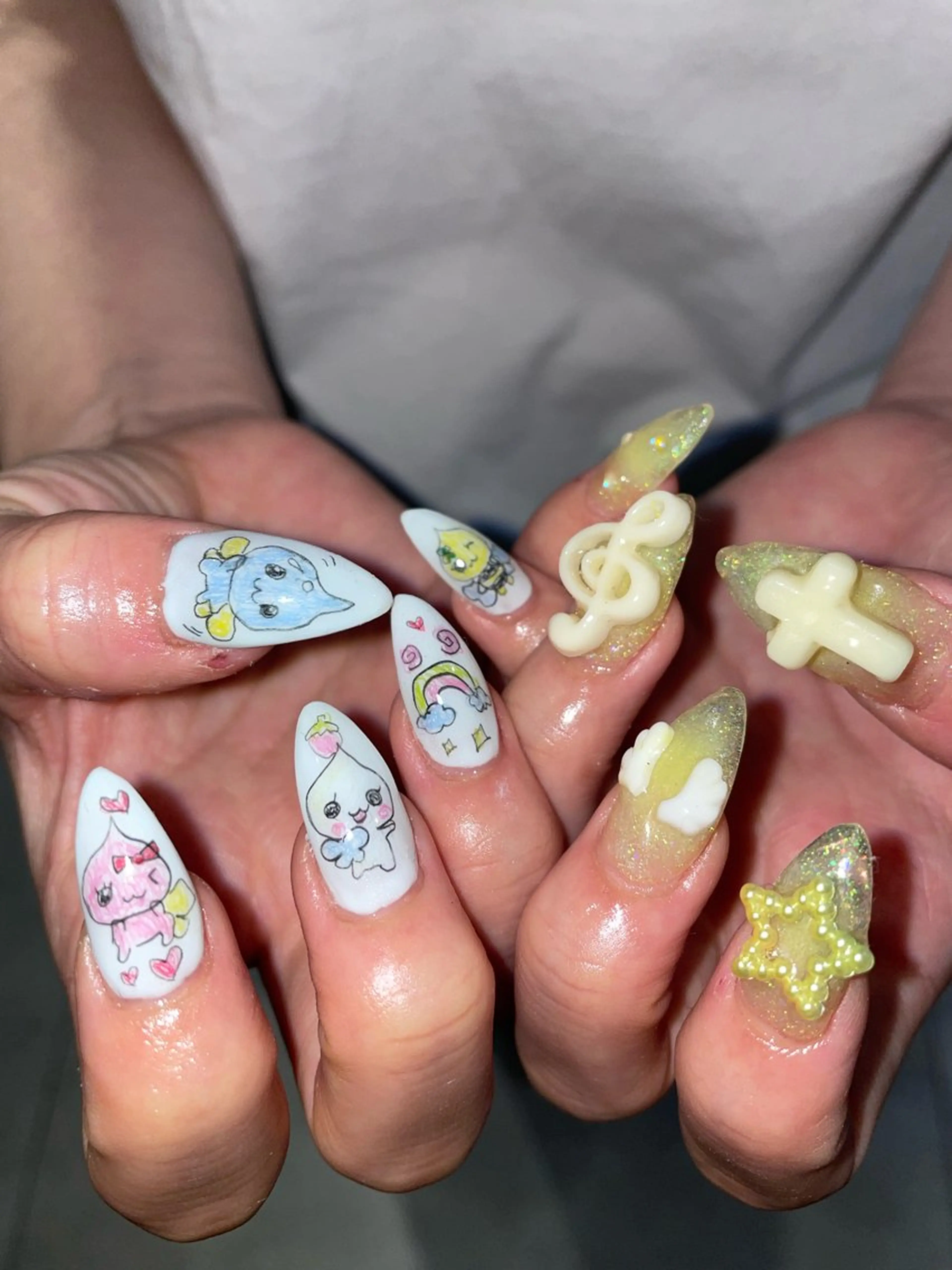 ネイル ハンドネイル hair&nail ☯️アイリ☯️のネイルデザイン