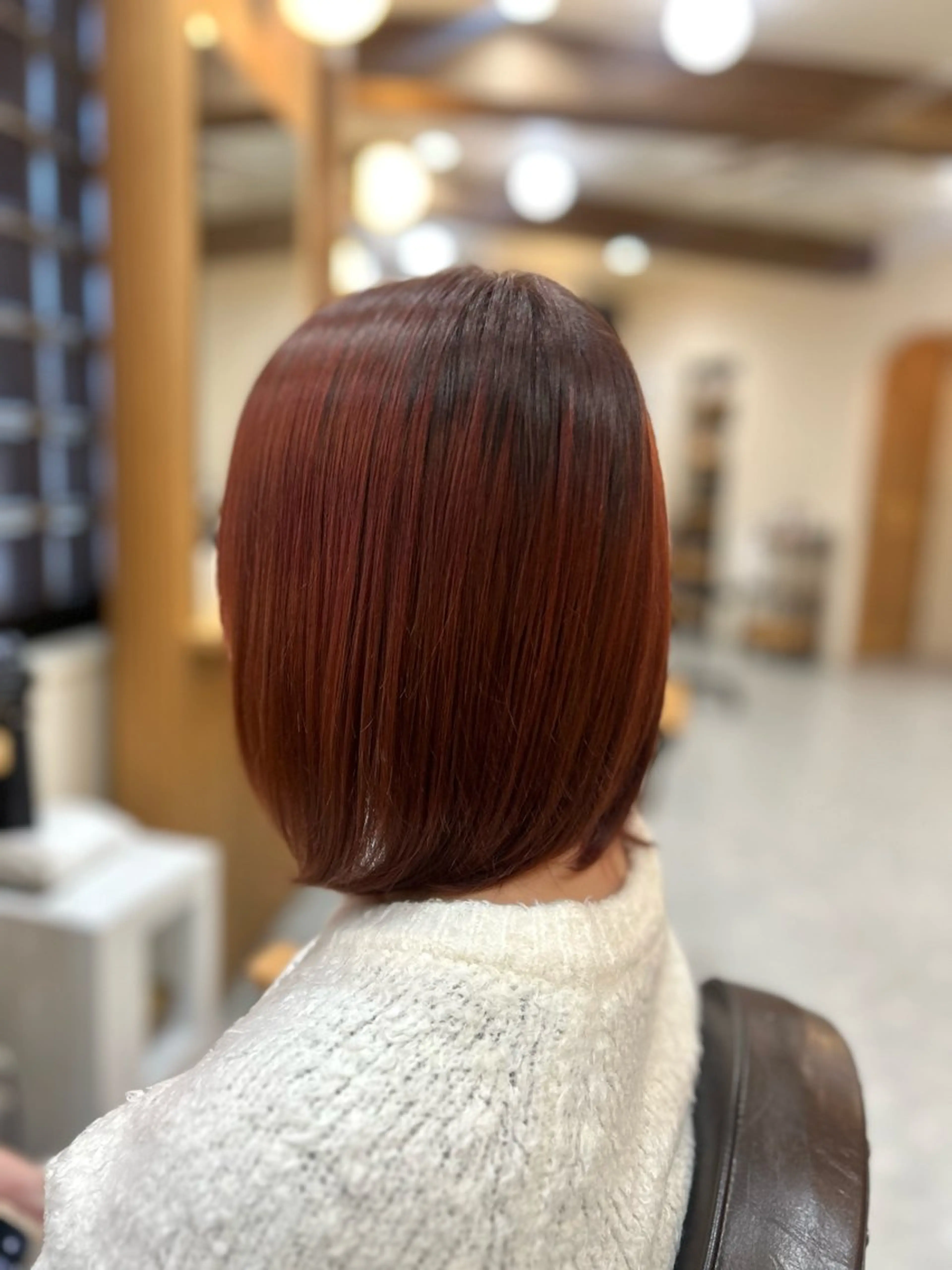 ミディアム カット ヘアカラー SHIAN八王子店 🧸あずみ🧸のヘアスタイル