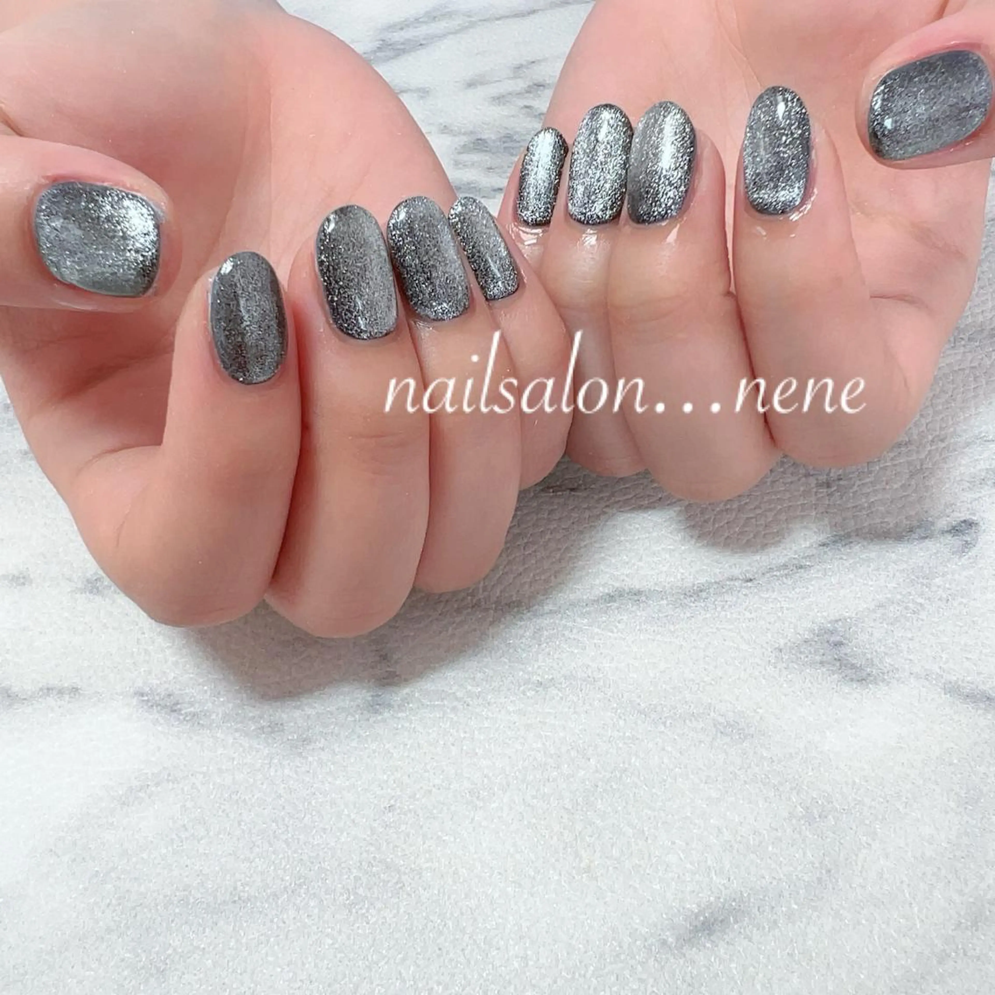 ネイル マグネットネイル nailsalon ...neneのネイルデザイン