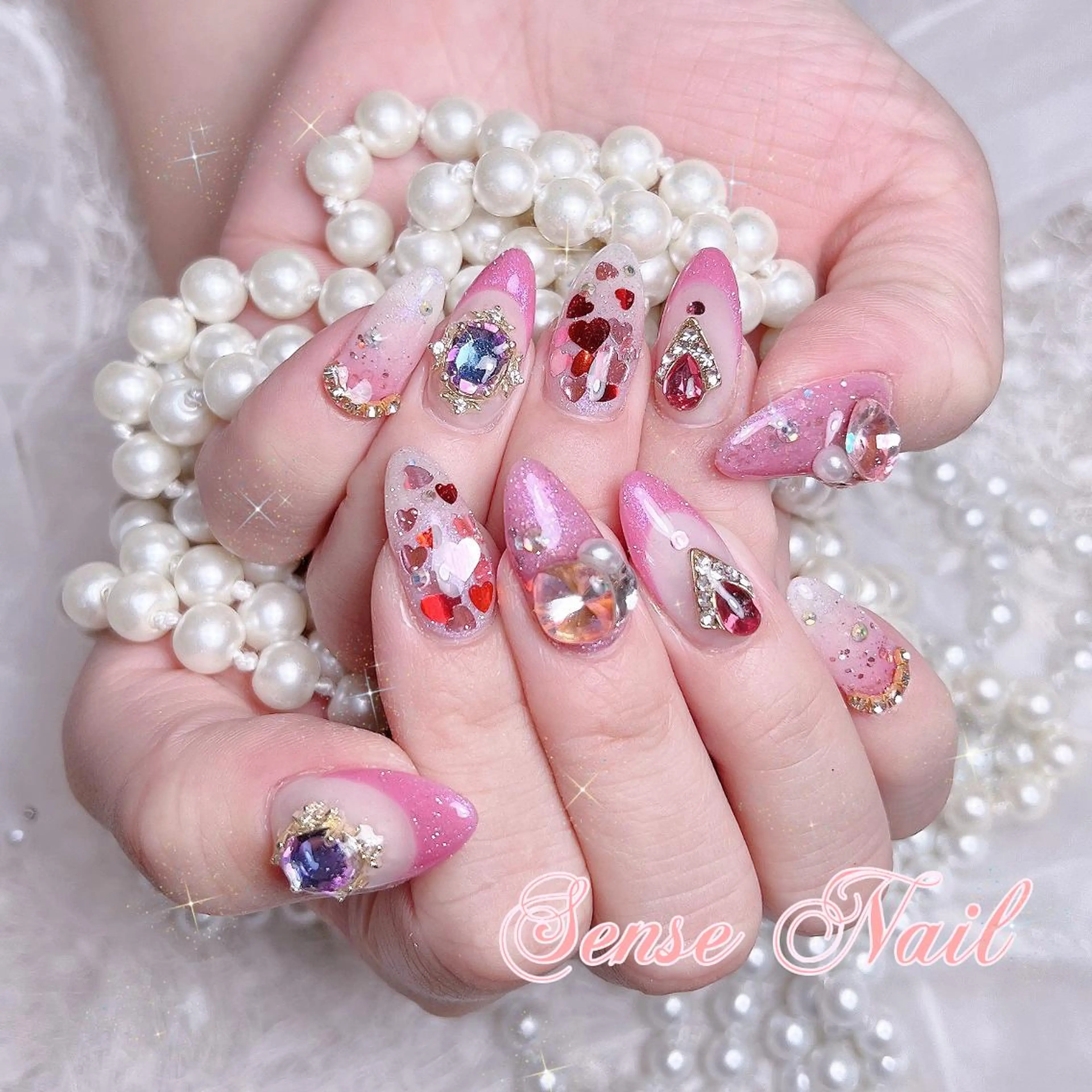 ネイル ハンドネイル ハンドケア 🍓Silk Eleganceのネイルデザイン