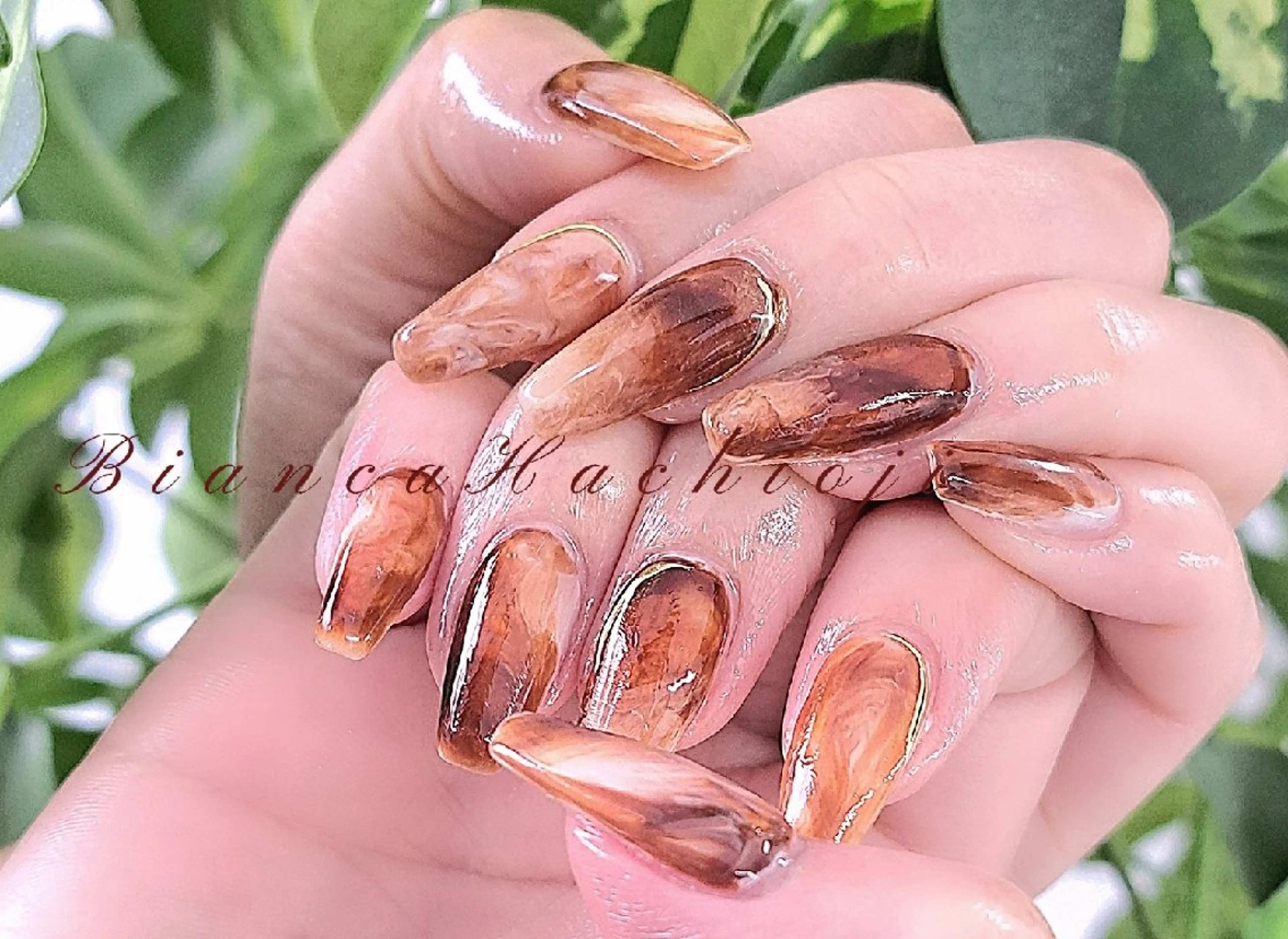 ネイル 持ち込み Bianca八王子 まえさだのネイルデザイン