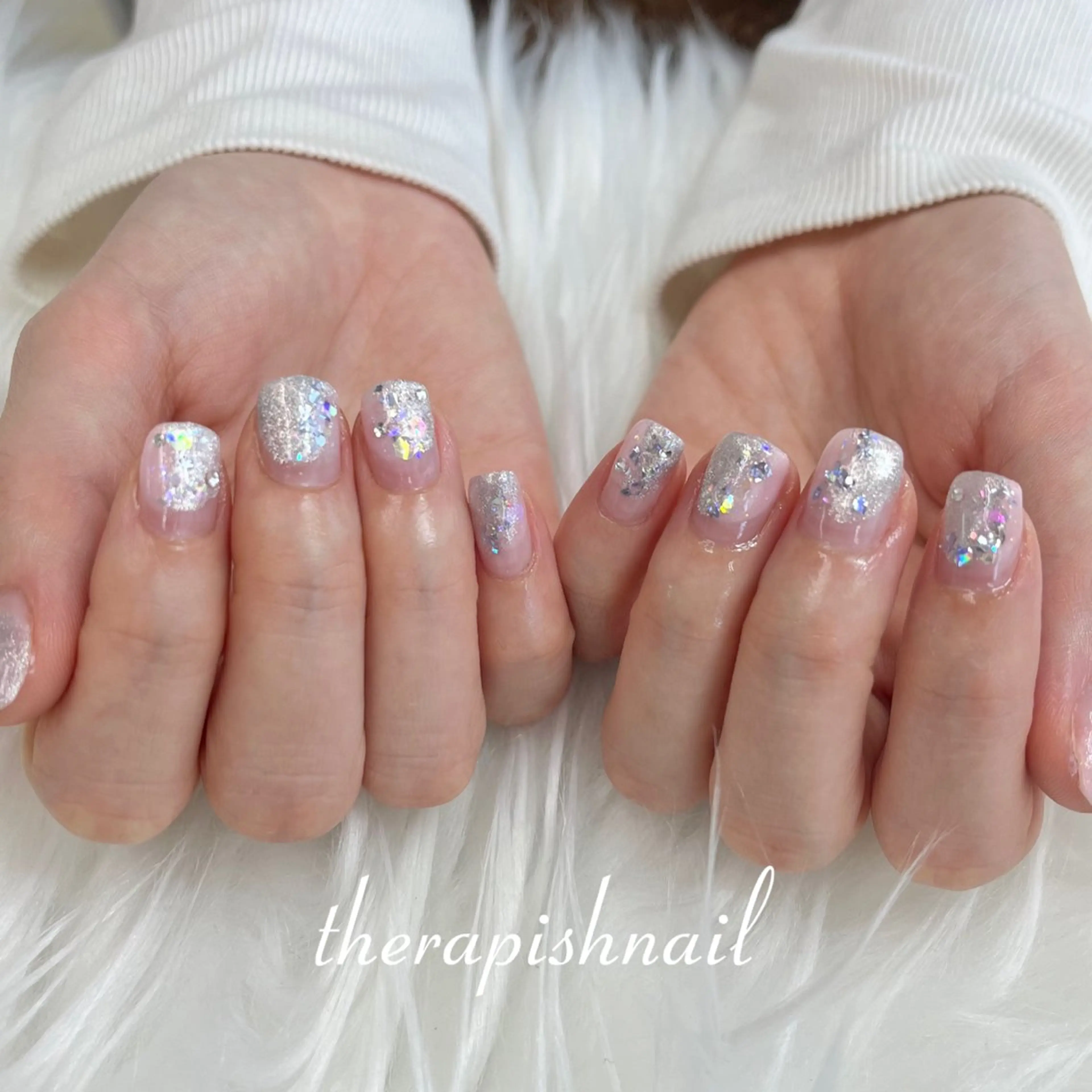 ネイル therapish 東三国徒歩1分 ゆなのネイルデザイン