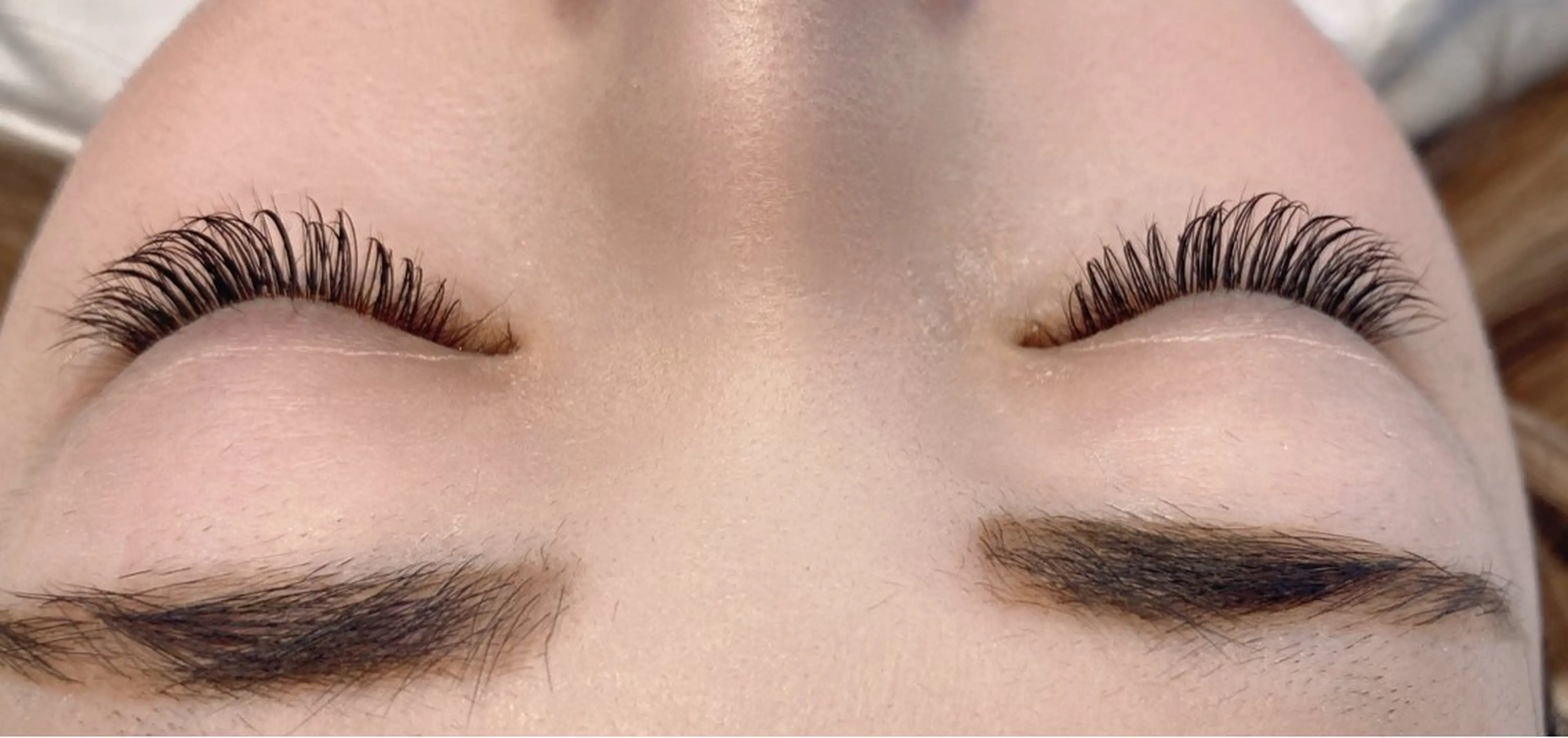 マツエク・マツパ キュート フラットラッシュ .ula 𝑨𝒚𝒂𝒌𝒂のマツエク・マツパデザイン