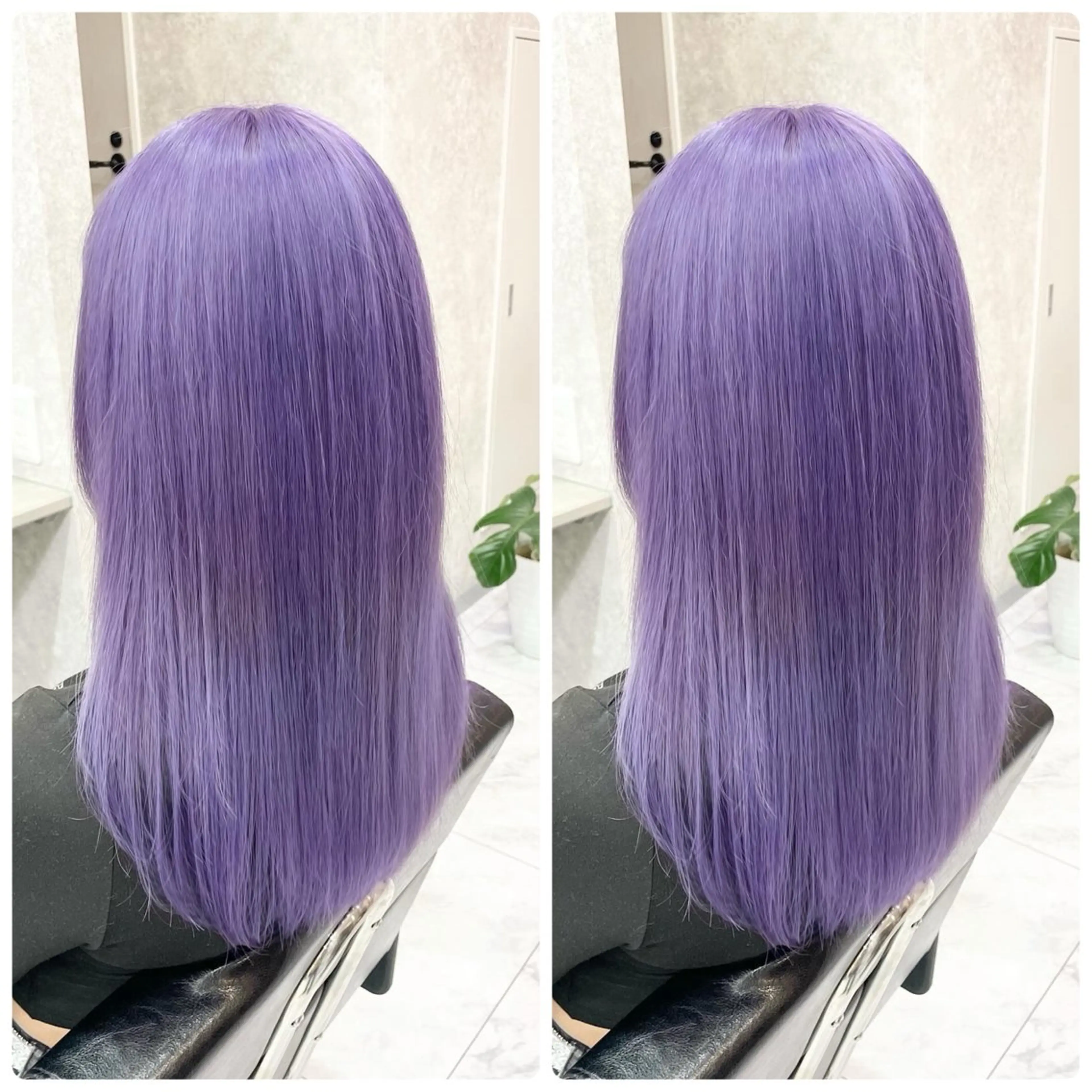 セミロング 🦋ハイトーン🦋 石山 希理🦋のヘアスタイル