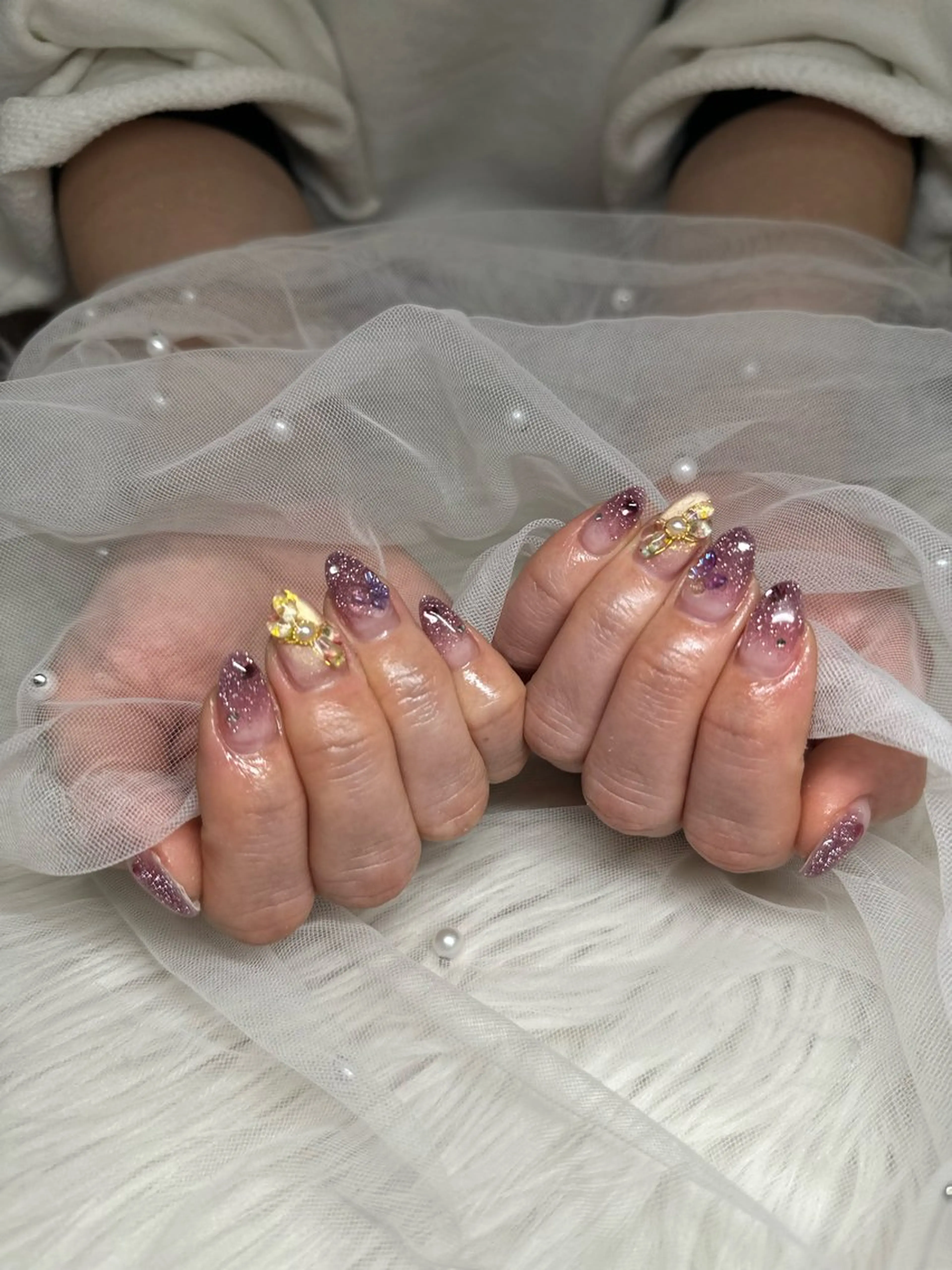 ネイル ハンドネイル AOAQUA SHIORIのネイルデザイン