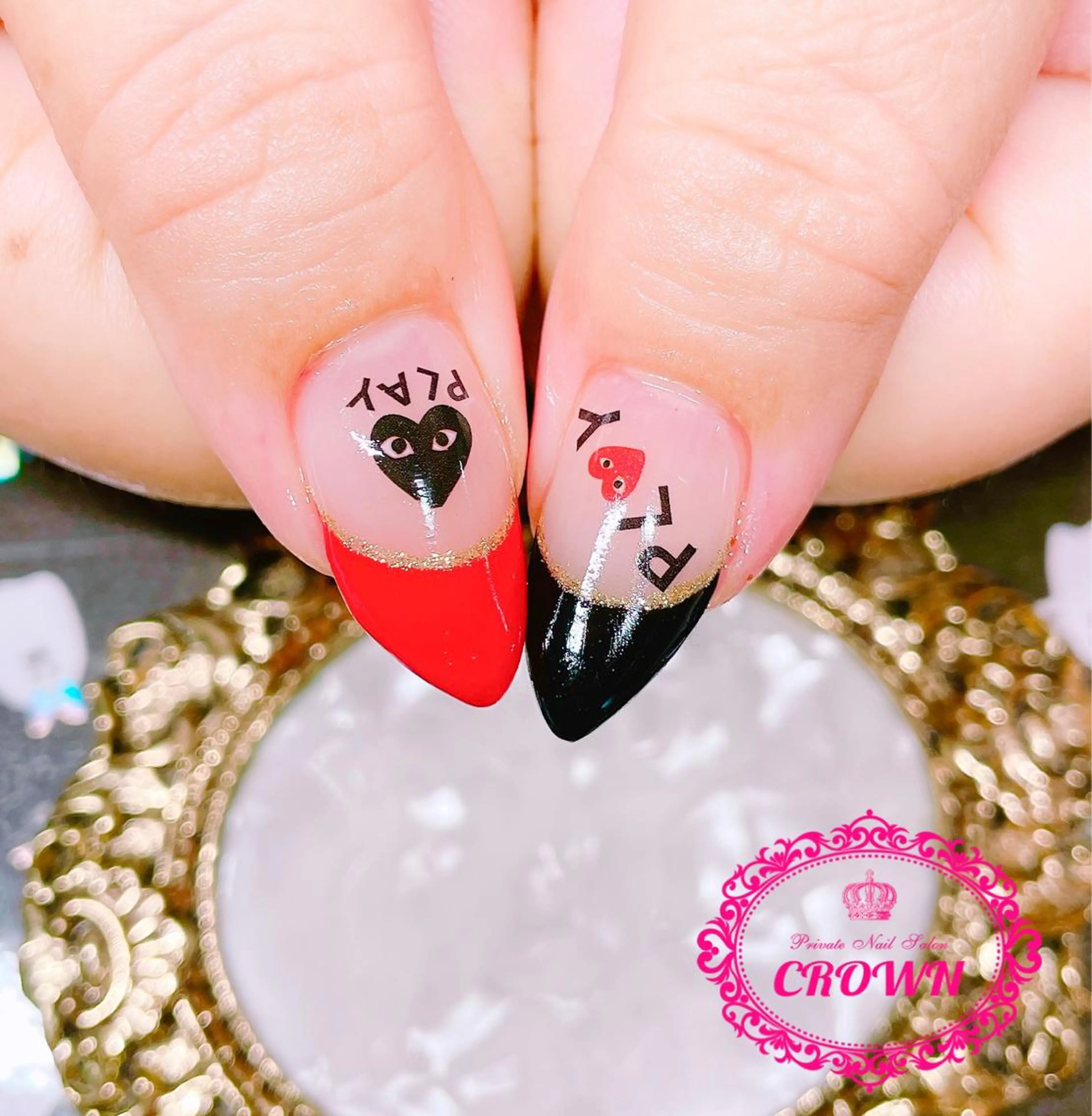 ネイル CROWN プライベートサロンのネイルデザイン