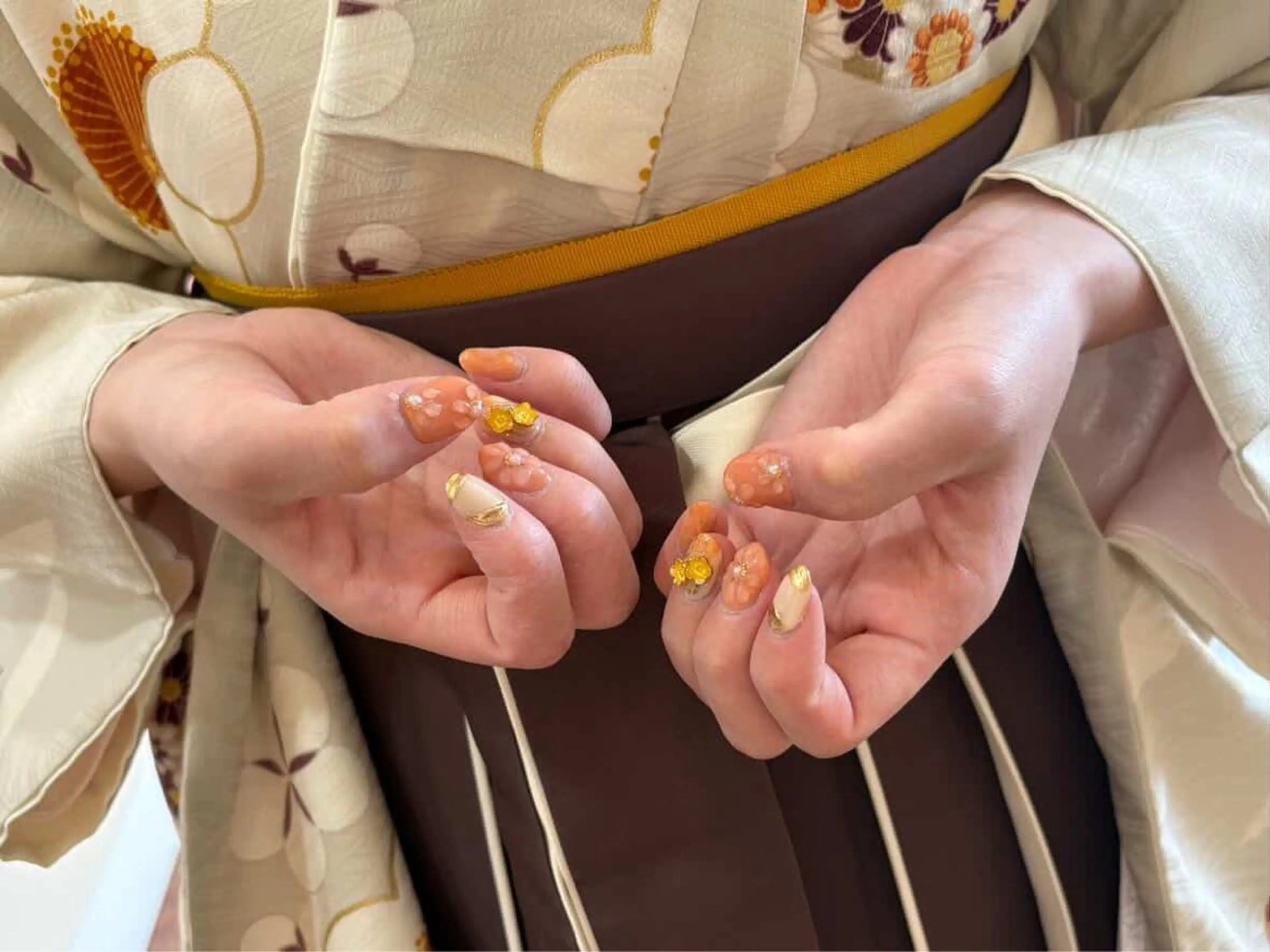 ネイル 長さ出し ロングネイル 持ち込み 春ネイル Vante梅田店所属・vante_aimi .パラジェル取扱店のネイルデザイン