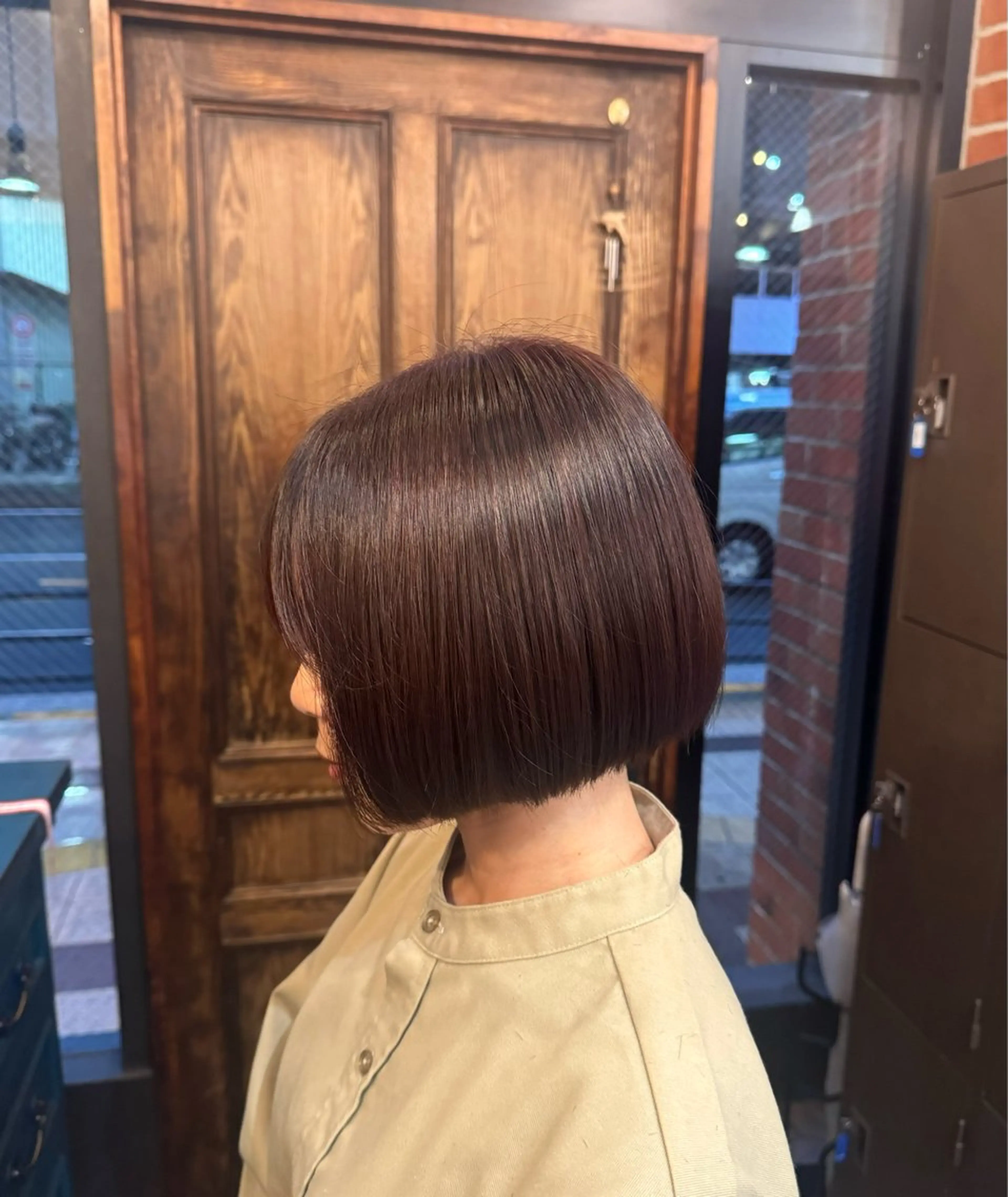 ショート レイヤーカット/髪質 改善/鷲尾 駿のヘアスタイル