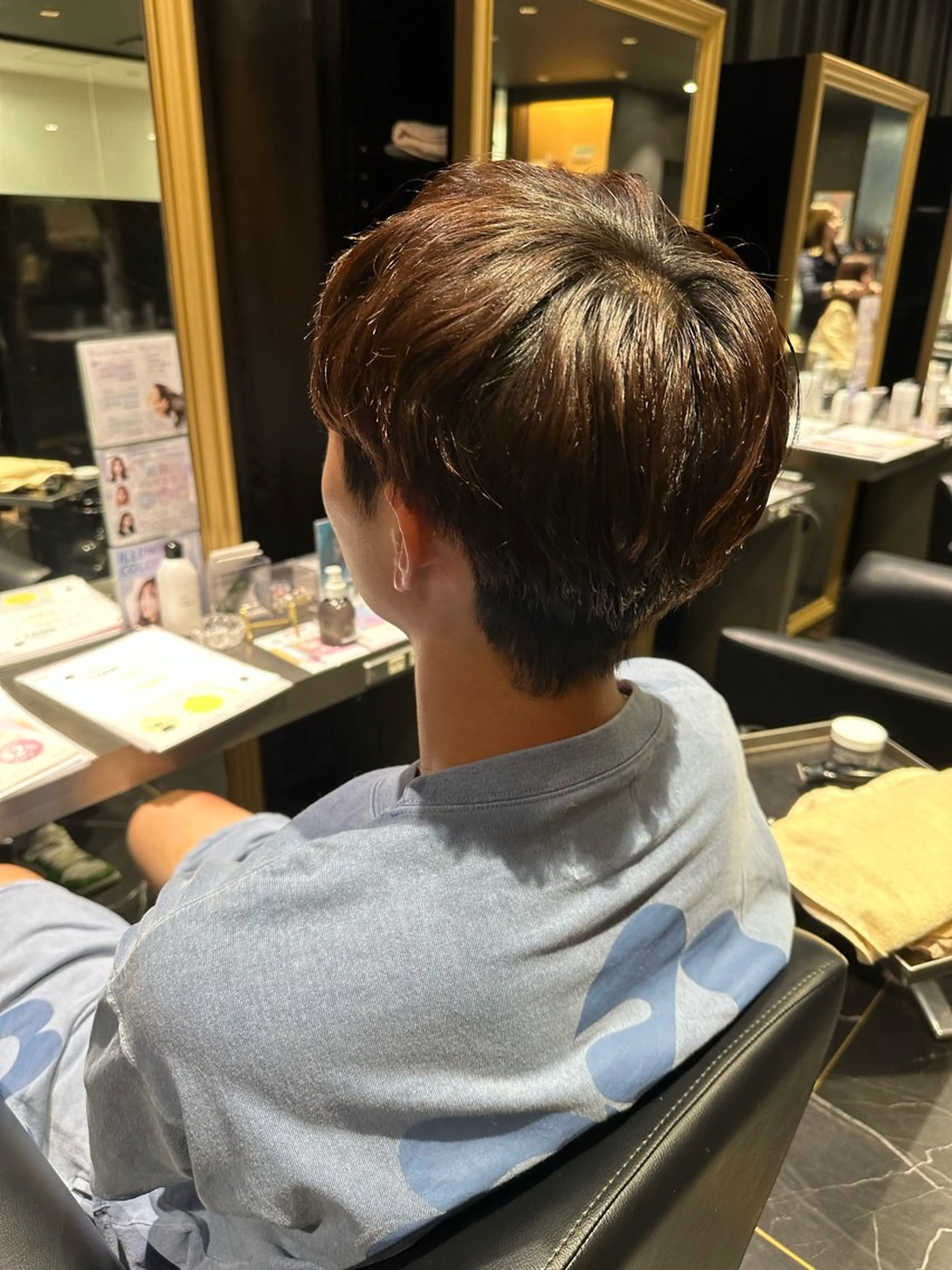 パーマ メンズ ダウンパーマ メンズパーマ 佐々木やすは/ レディースモデル募集のヘアスタイル