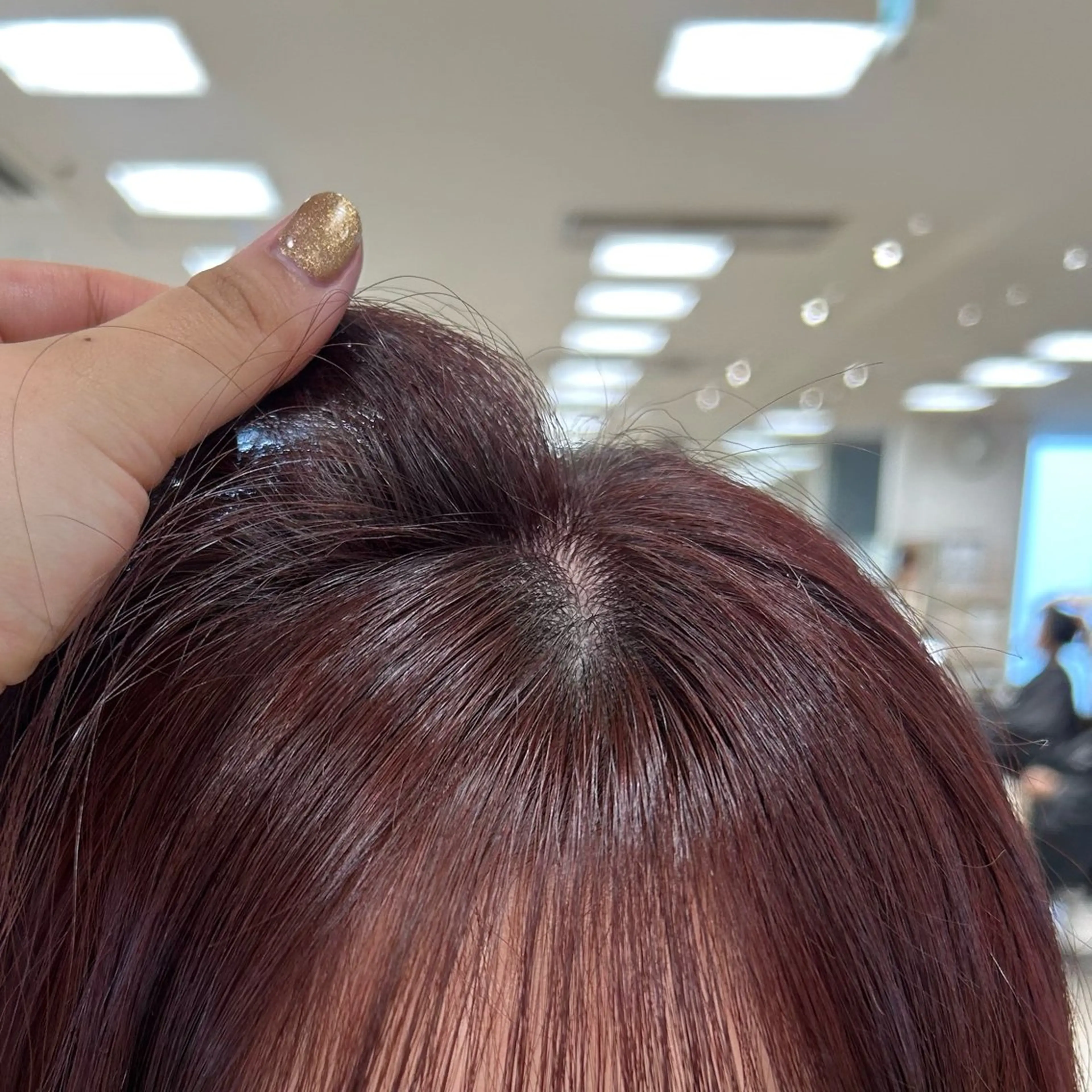 セミロング カラー ヘアアレンジ/ベー ジュchiakiのヘアスタイル