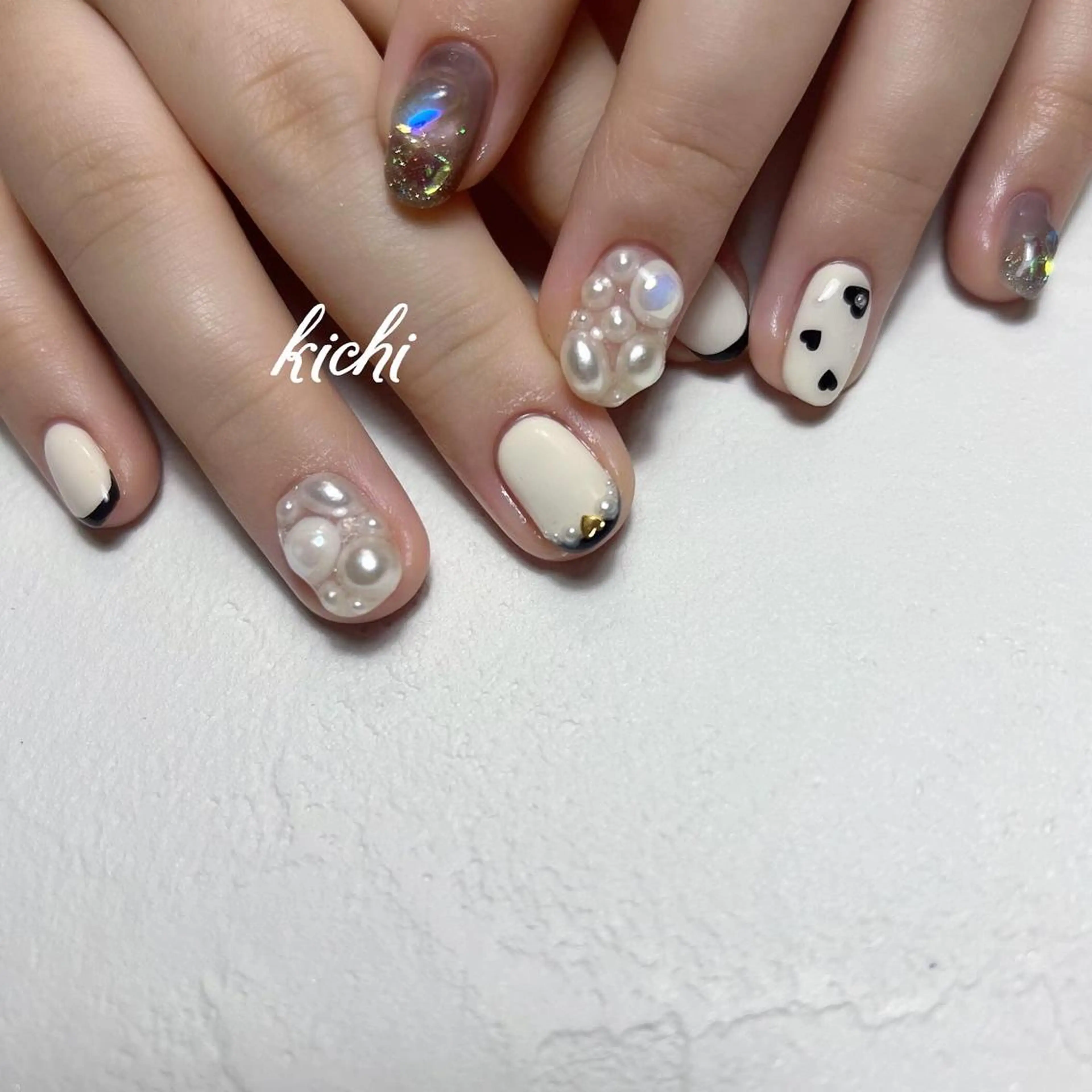 ネイル kichi･: *のネイルデザイン