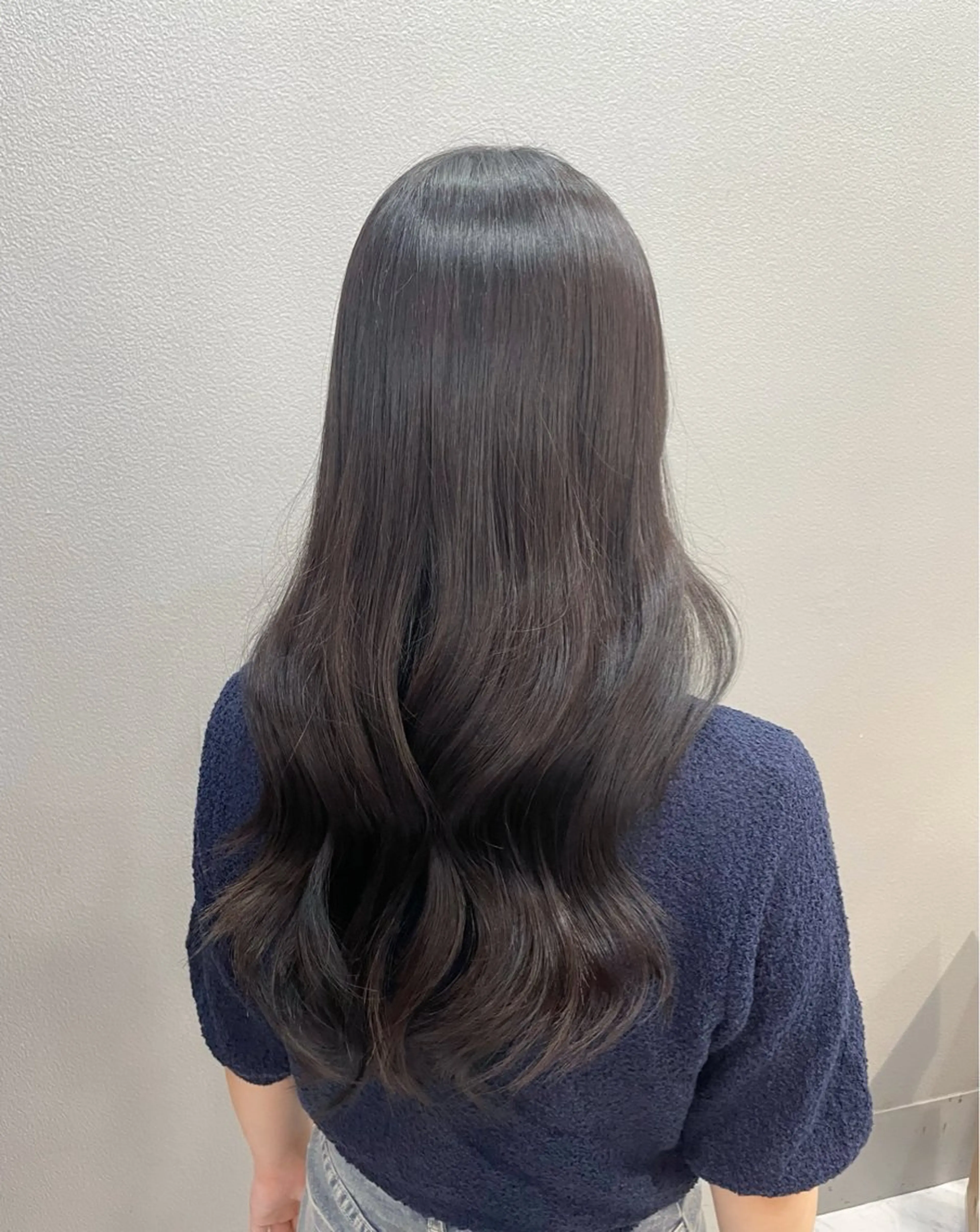 ロング カラー ブラウンカラー 透明感カラー ココアブラウン 似合わせカット｡:* nanaka🌦️のヘアスタイル