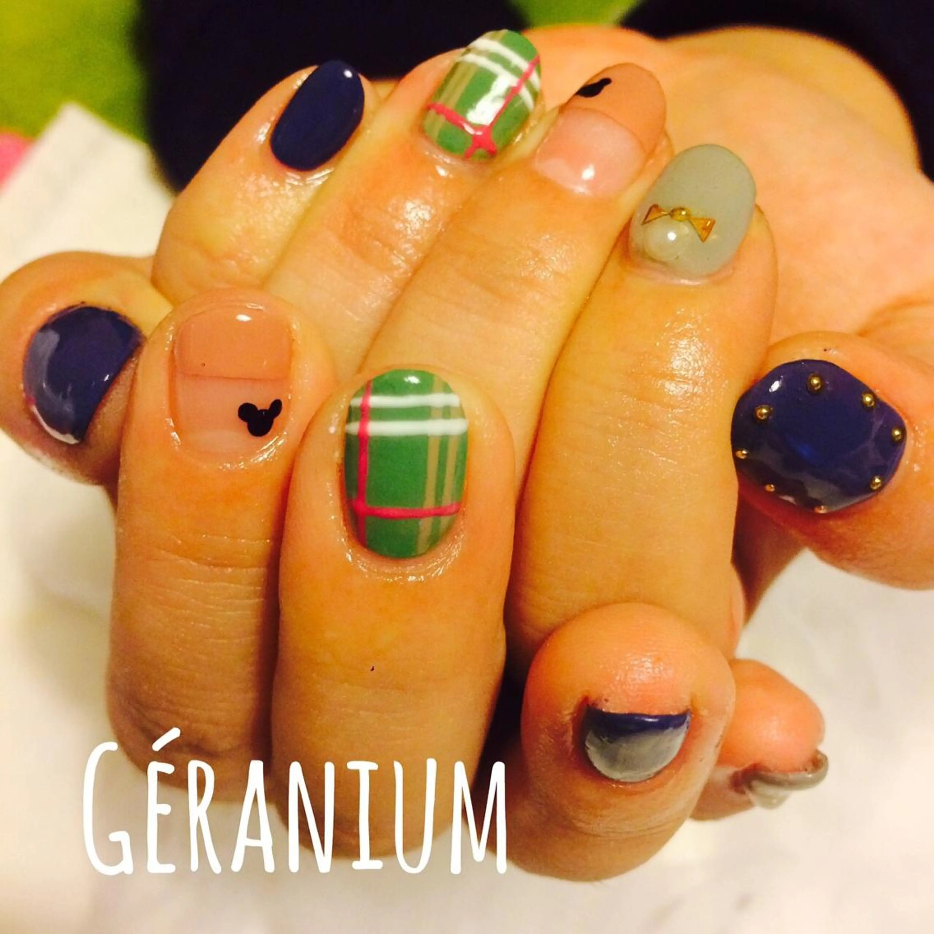 ネイル GéRanium Harukaのネイルデザイン