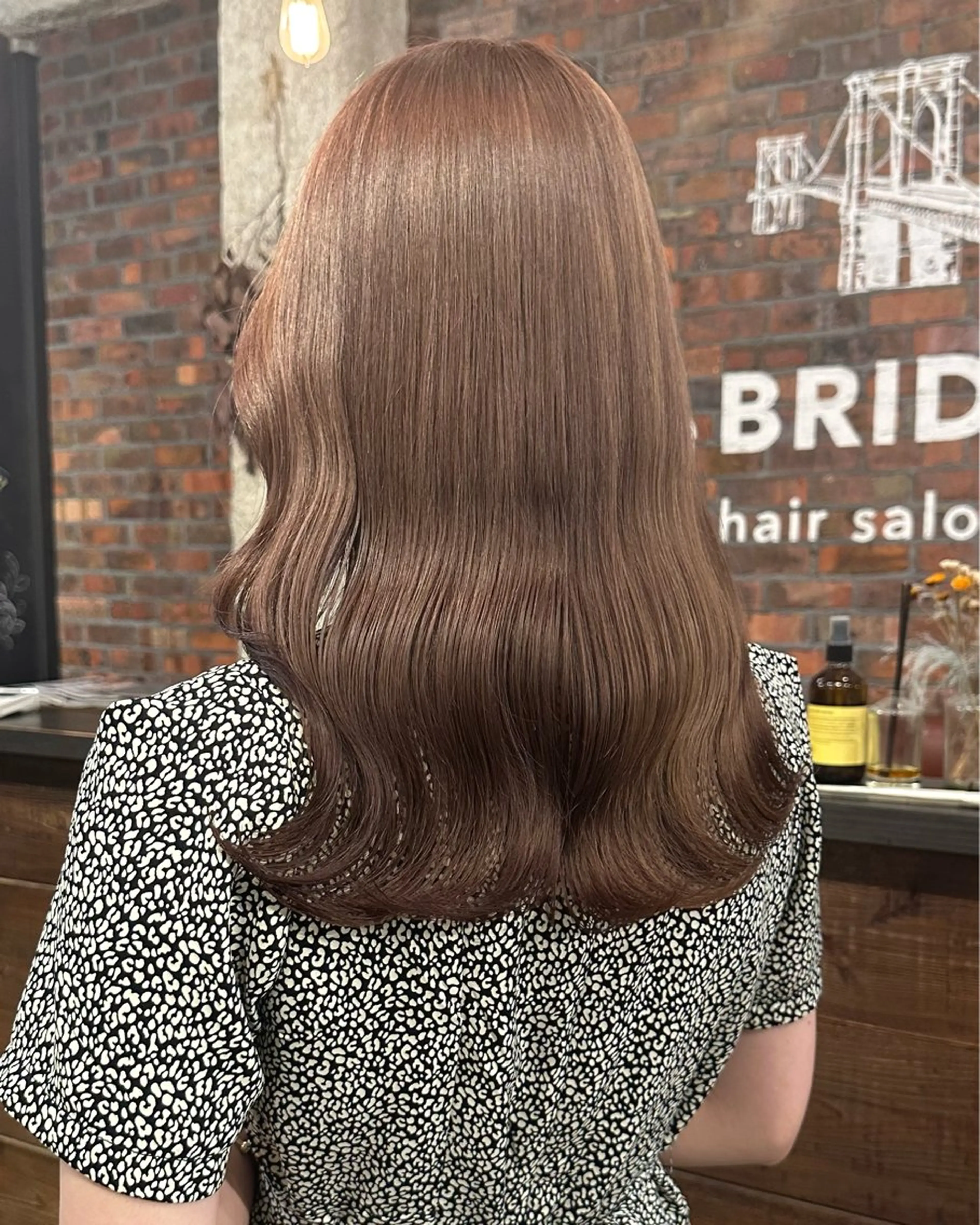 セミロング カラー カット ヘアカラー トリートメント 村田 来倖のヘアスタイル