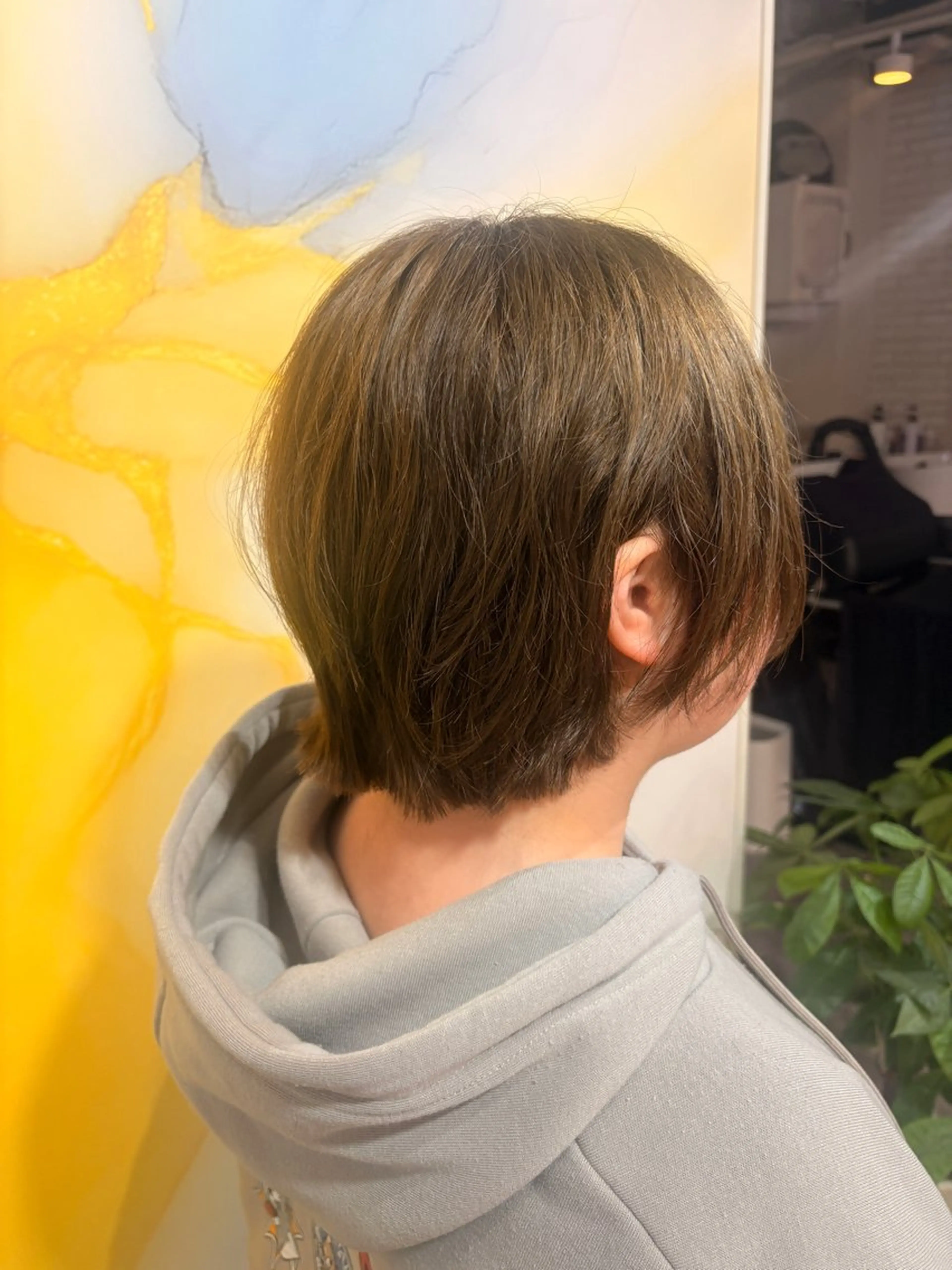 ショート パーマ 松澤 勇輝のヘアスタイル