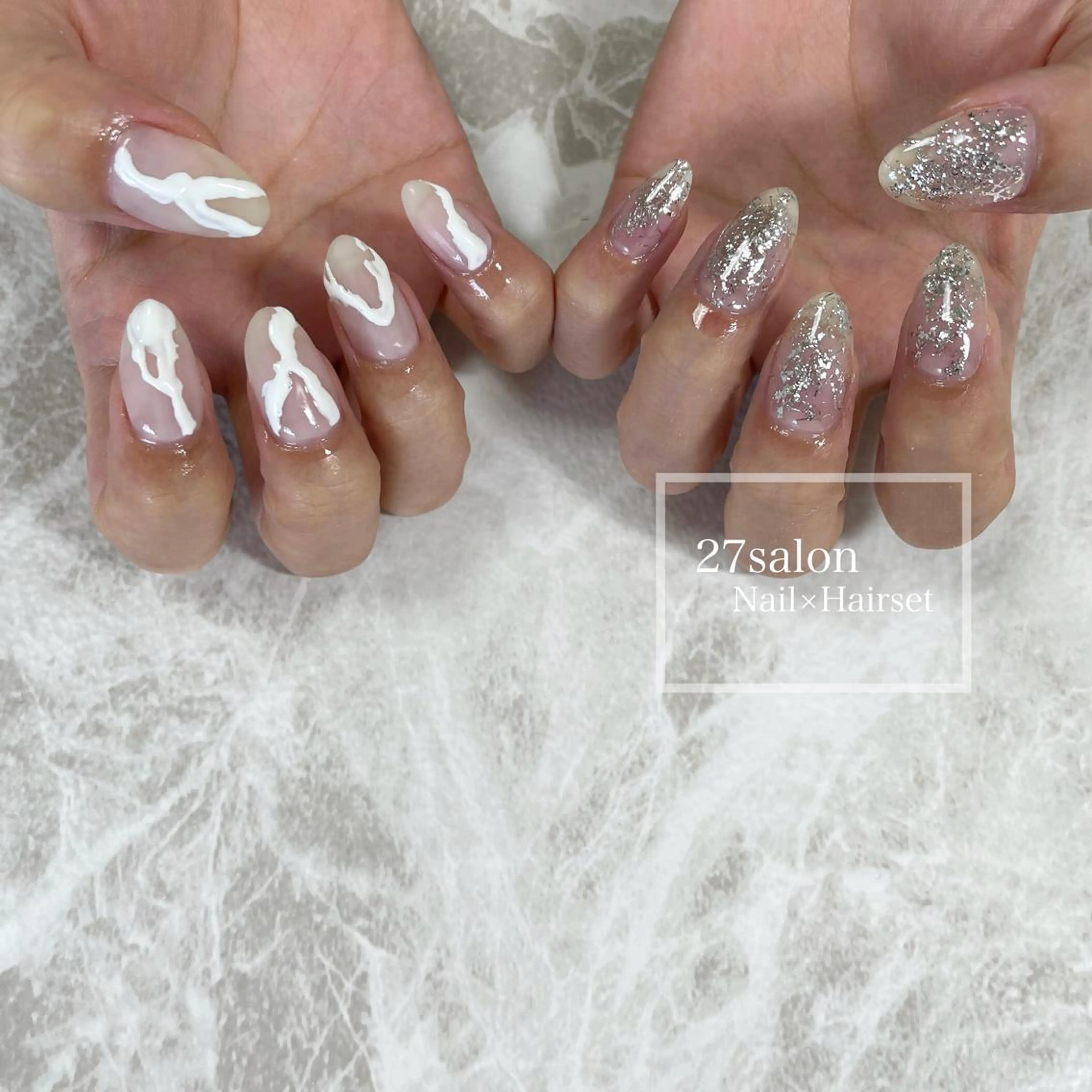 ネイル 韓国ネイル 27salon yuinaのネイルデザイン