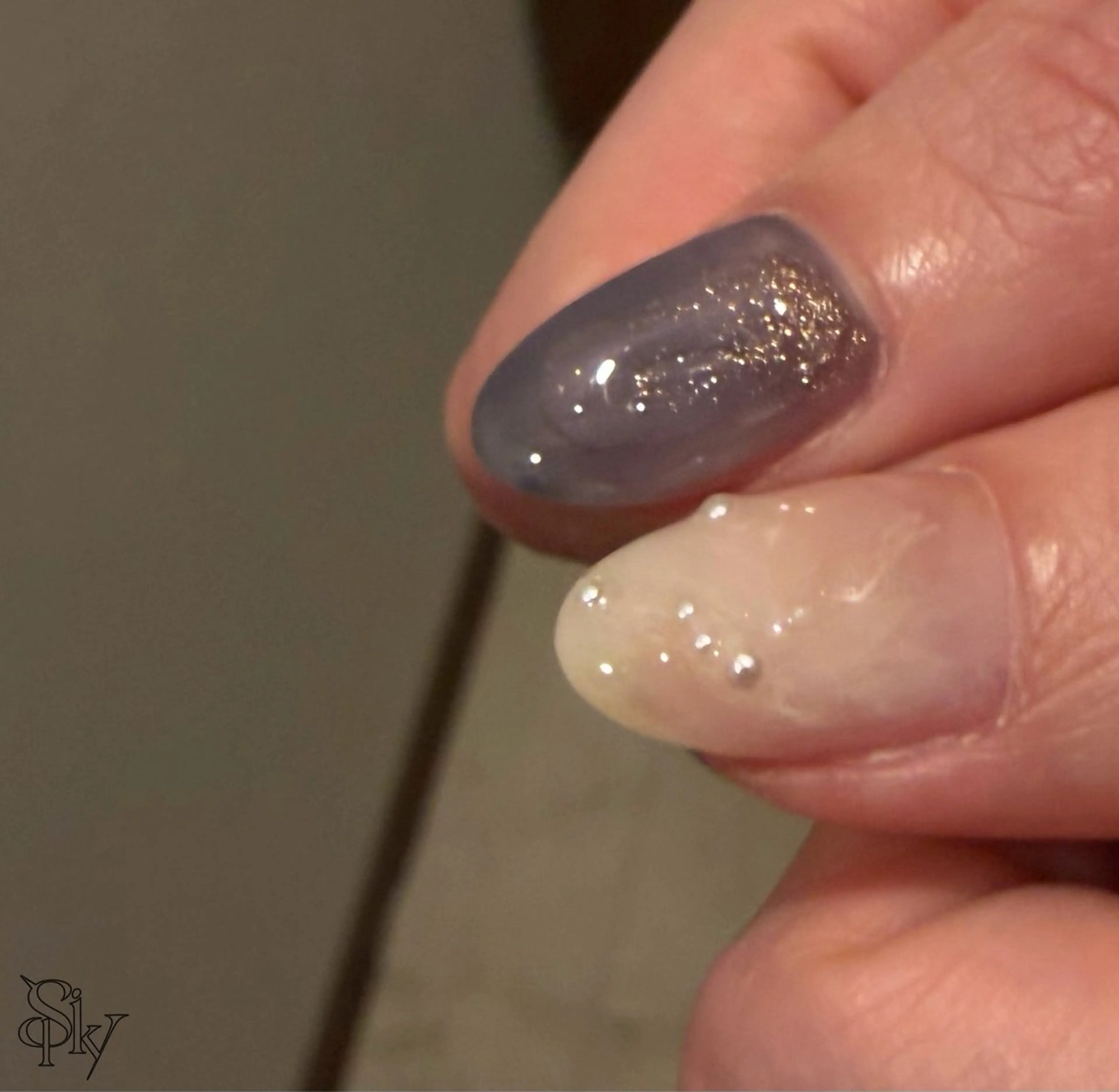 ネイル ハンドネイル Spiky とうげ ふうかのネイルデザイン