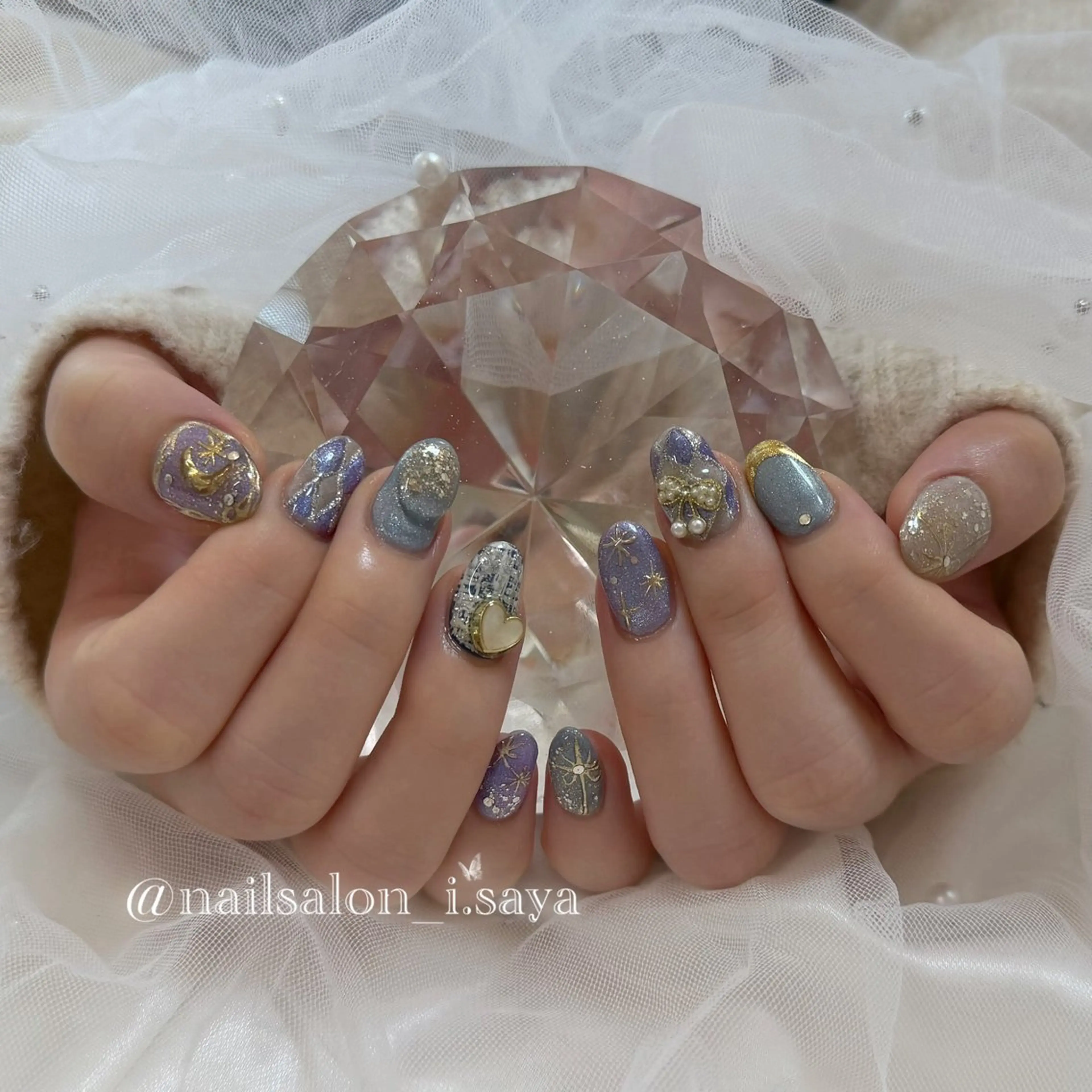 ネイル nailsalon i.／saya𓃠‪のネイルデザイン