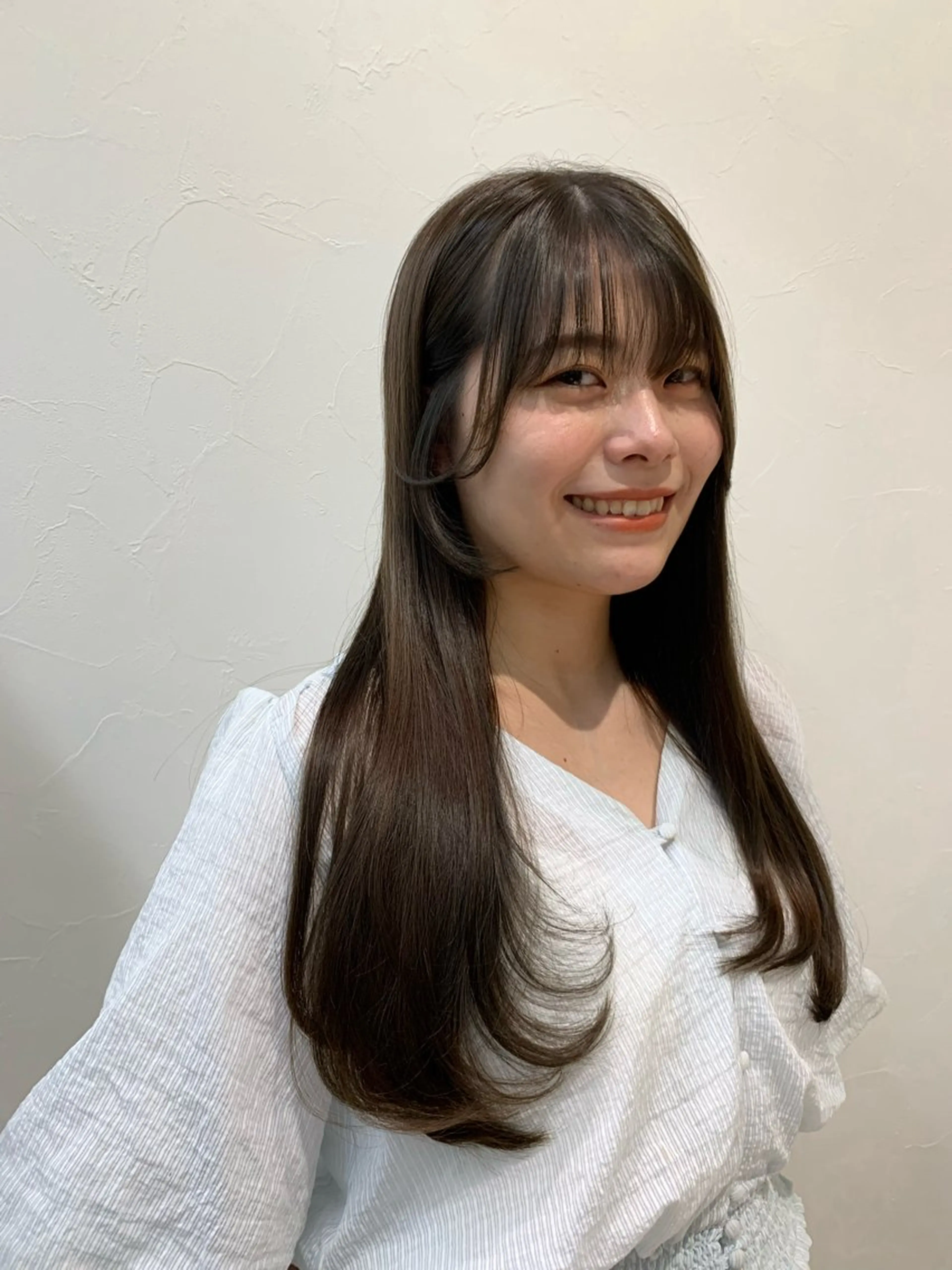 ロング レイヤーカット 髪質改善×艶カラー Haruのヘアスタイル