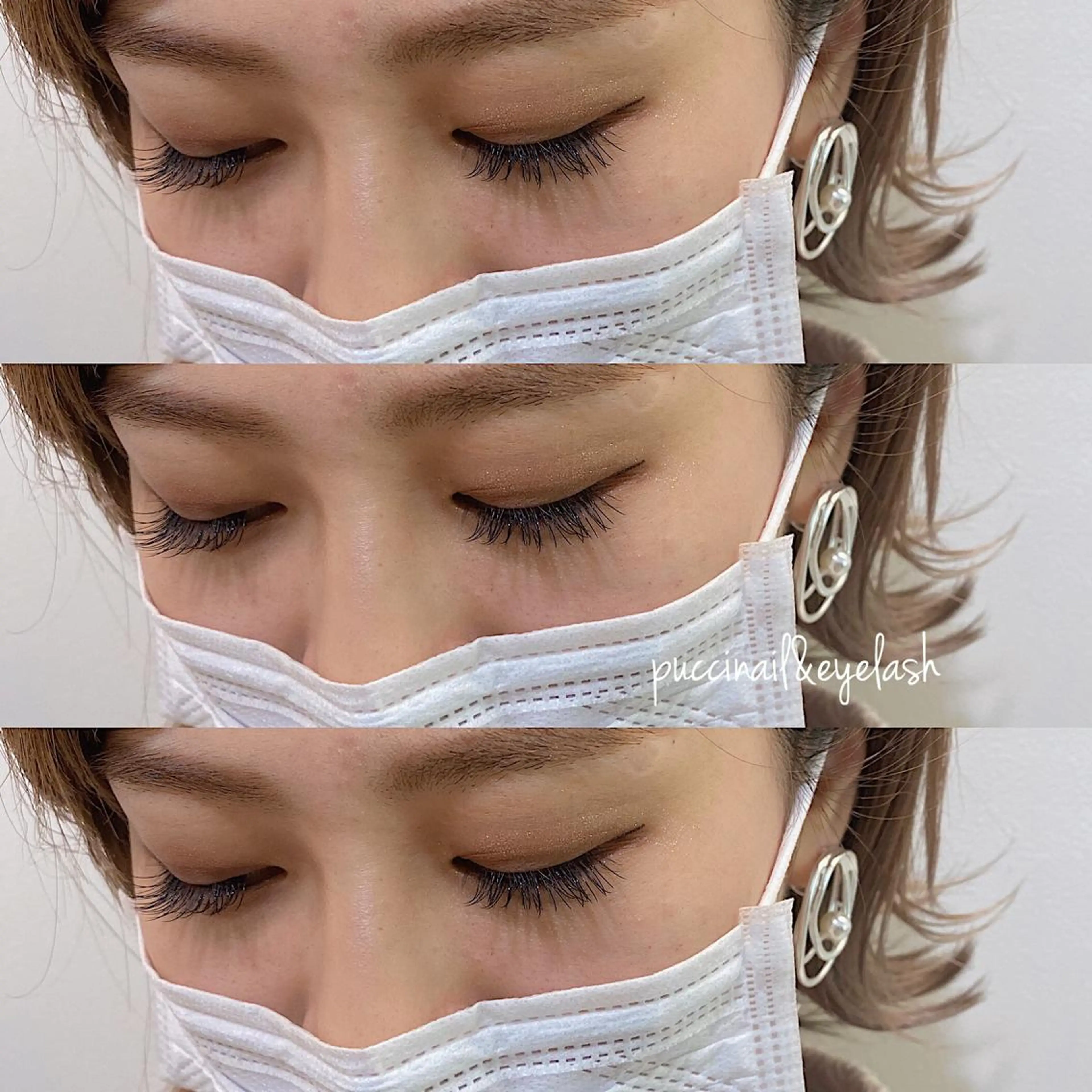 マツエク・マツパ フラットラッシュ kurogi nanakaのネイルデザイン