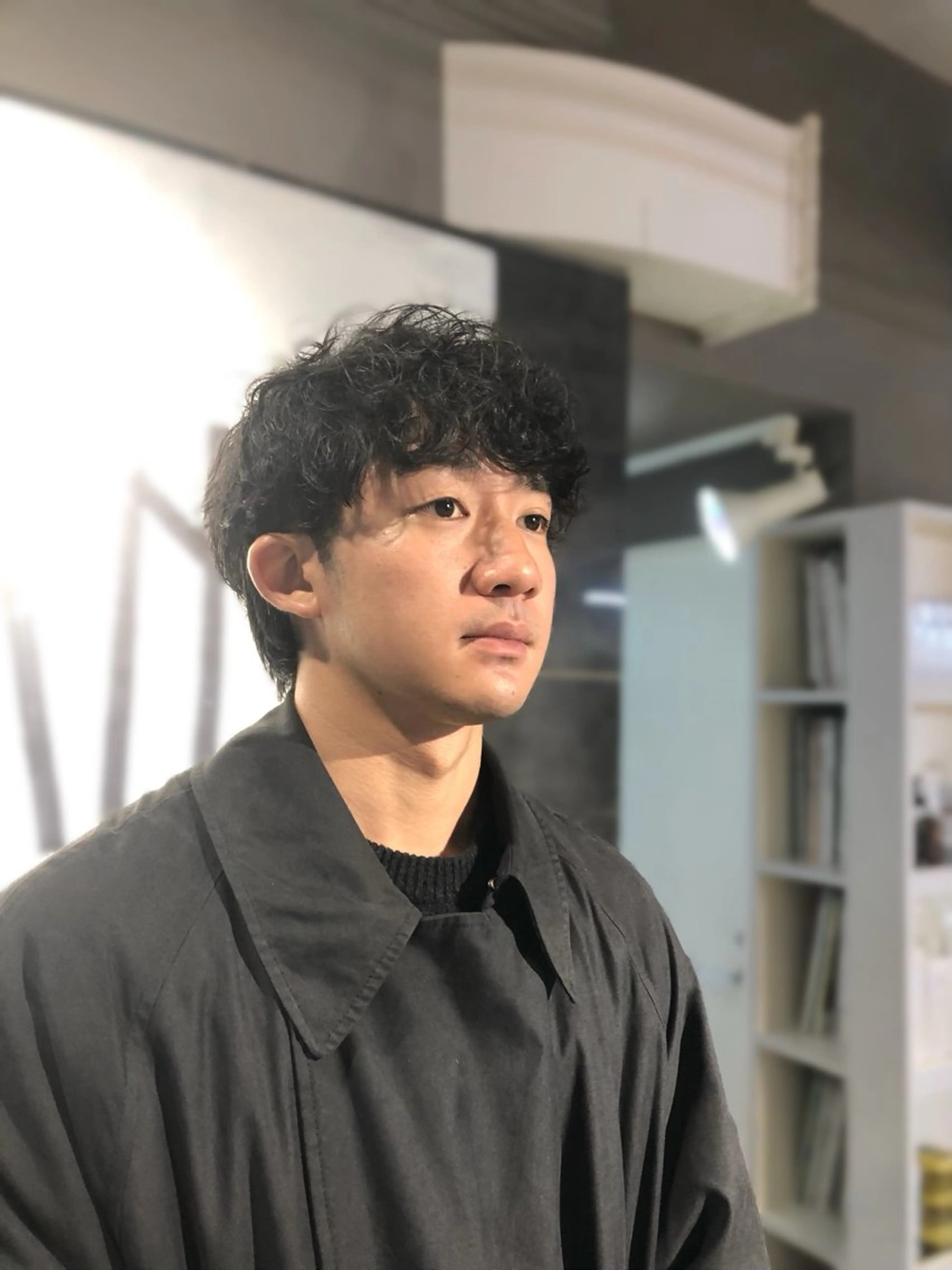 パーマ ヘアアレンジ メンズ カット パーマ トリートメント ヘアセット メンズ特化✂️栗原 侑也のヘアスタイル