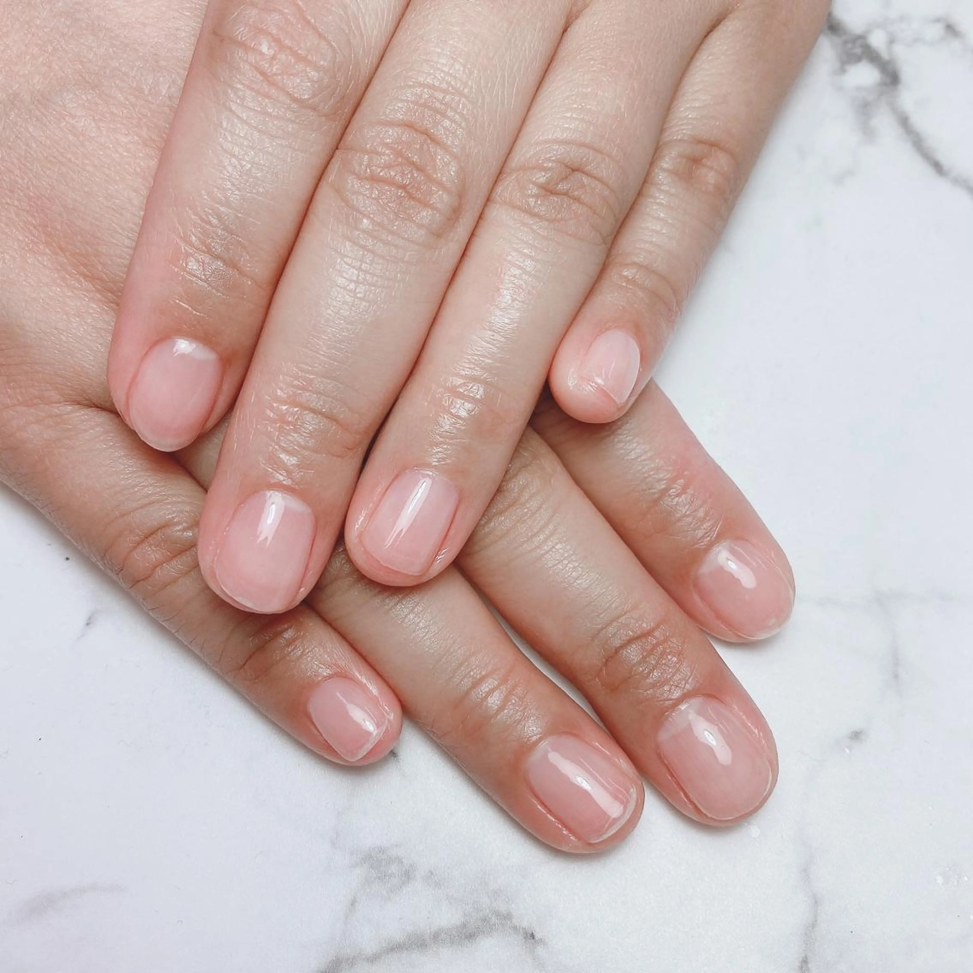 ネイル クリアネイル ジェルネイル 石原 夕華のネイルデザイン