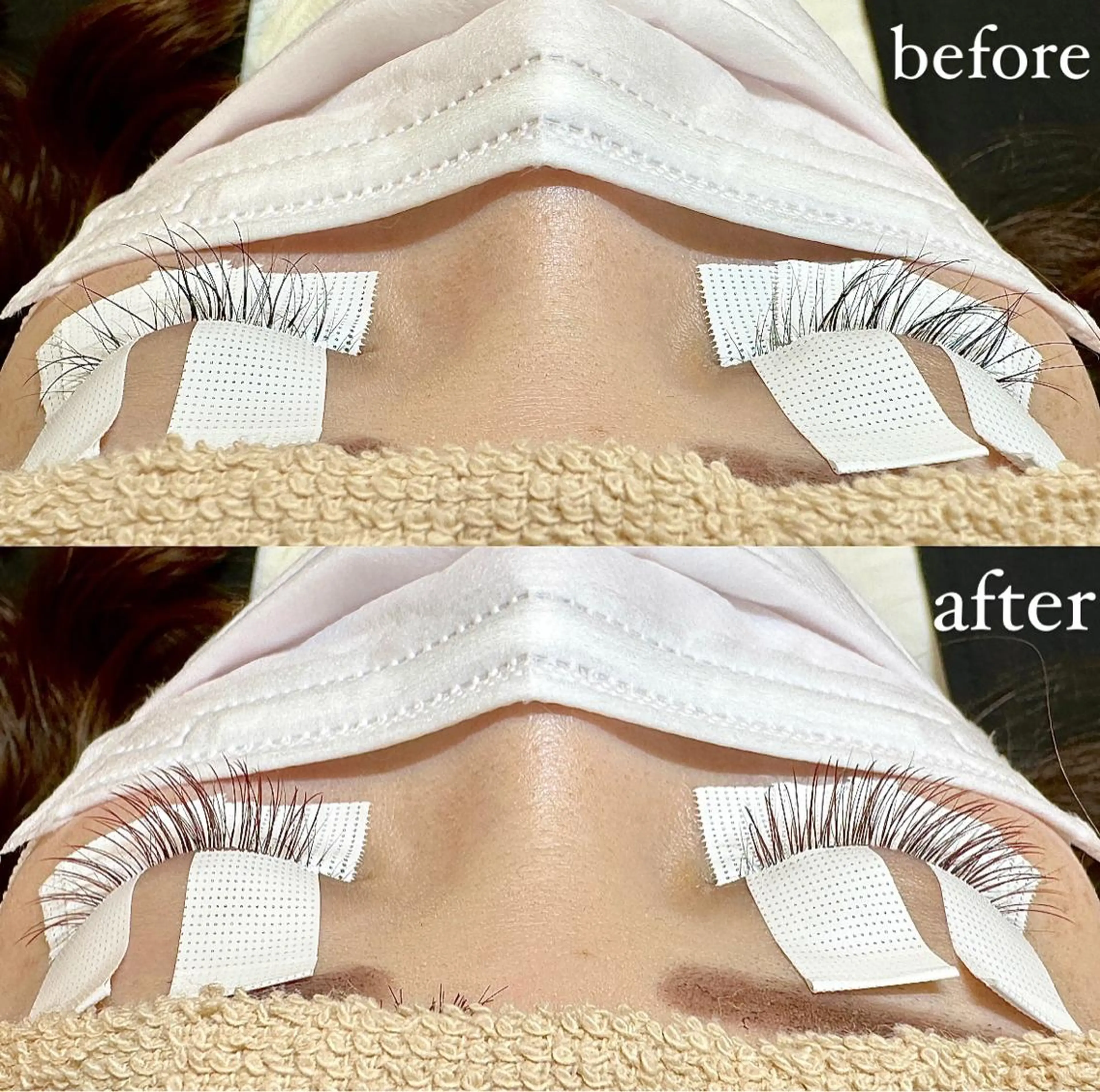 マツエク・マツパ カラーマツエク フラットラッシュ マツエク charmeis所属・. mihoのマツエク・マツパデザイン