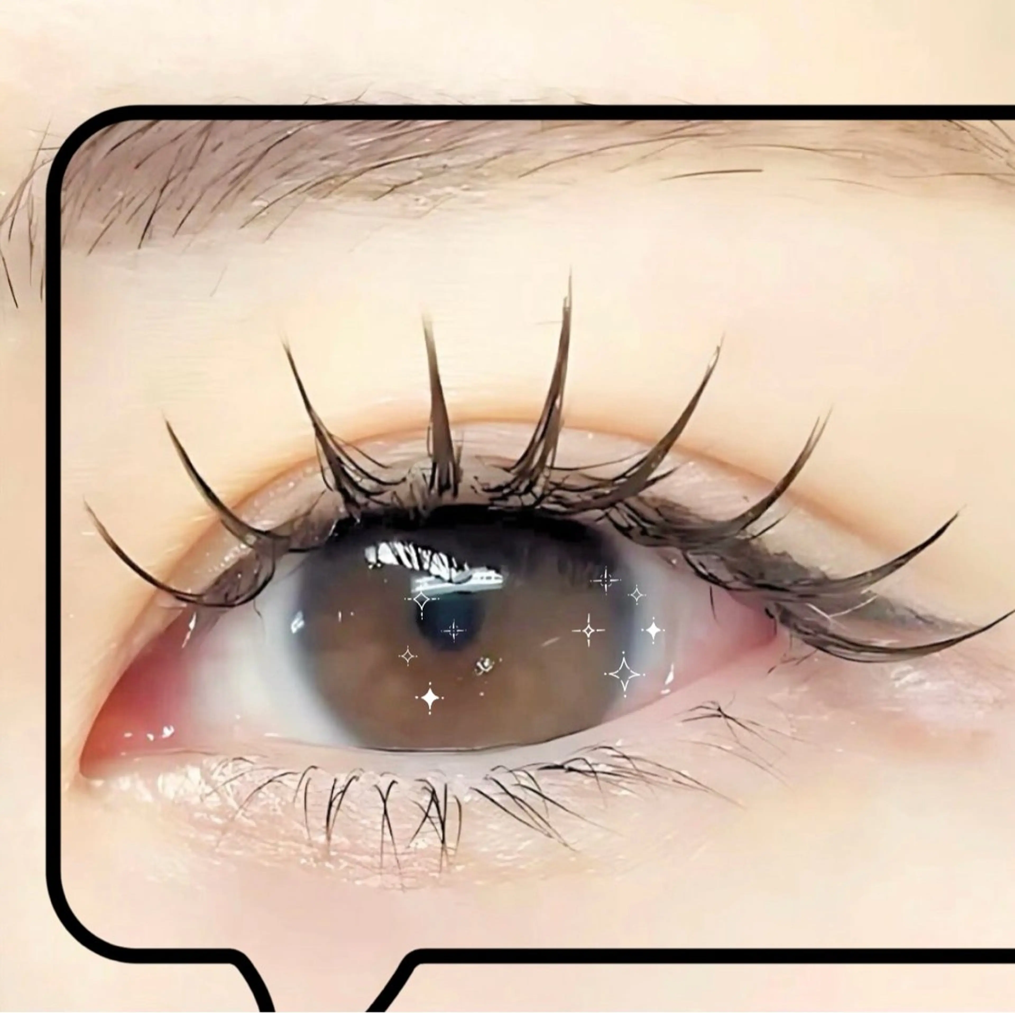 マツエク・マツパ 束感まつ毛 ナチュラル マツエク Angela エステサロンのマツエク・マツパデザイン