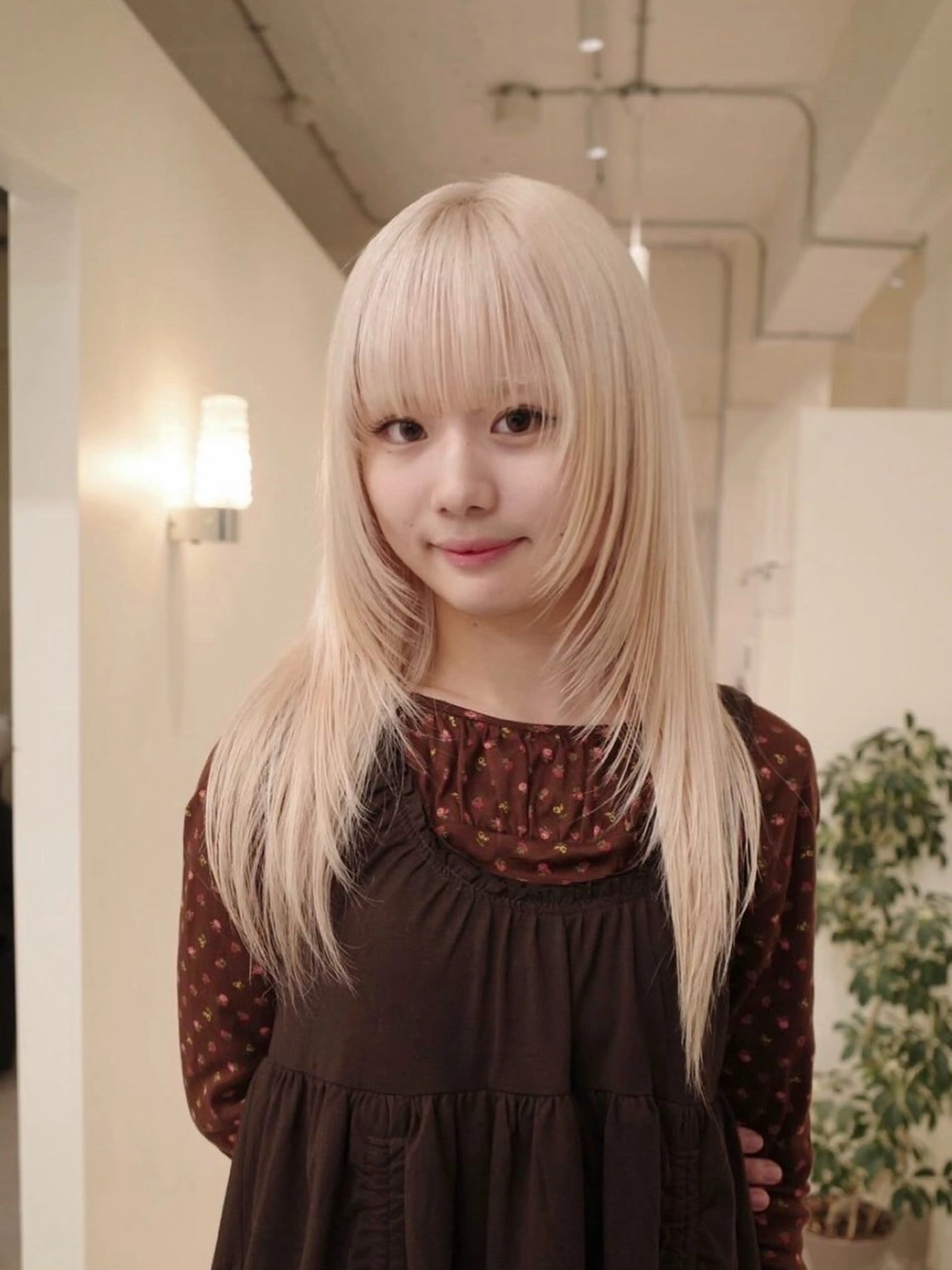 ロング レイヤーカット カット 澤村 祥のヘアスタイル