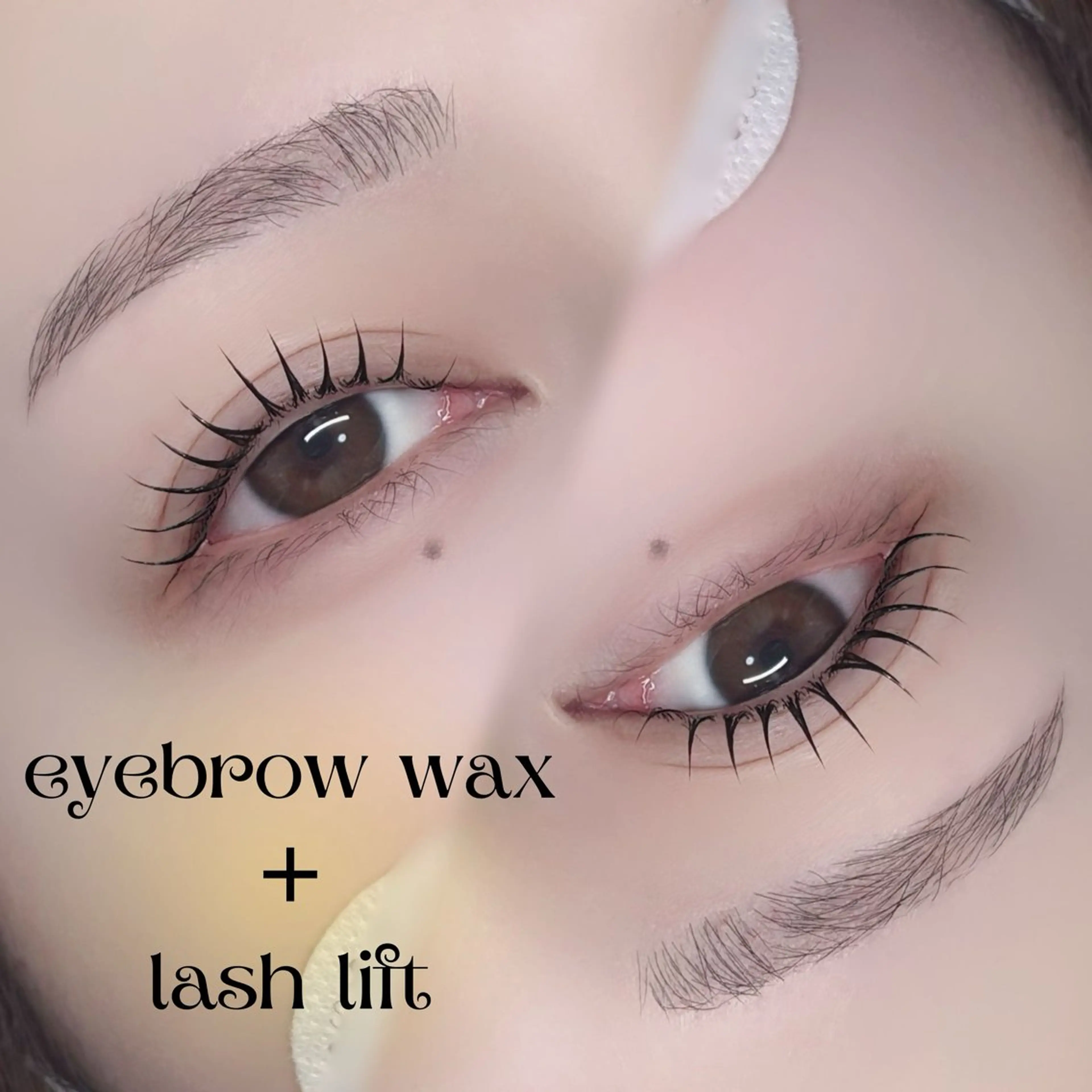 ♢﻿眉毛ワックス×まつげパーマ♢﻿大人気menu.⋆𝜗𝜚の写真