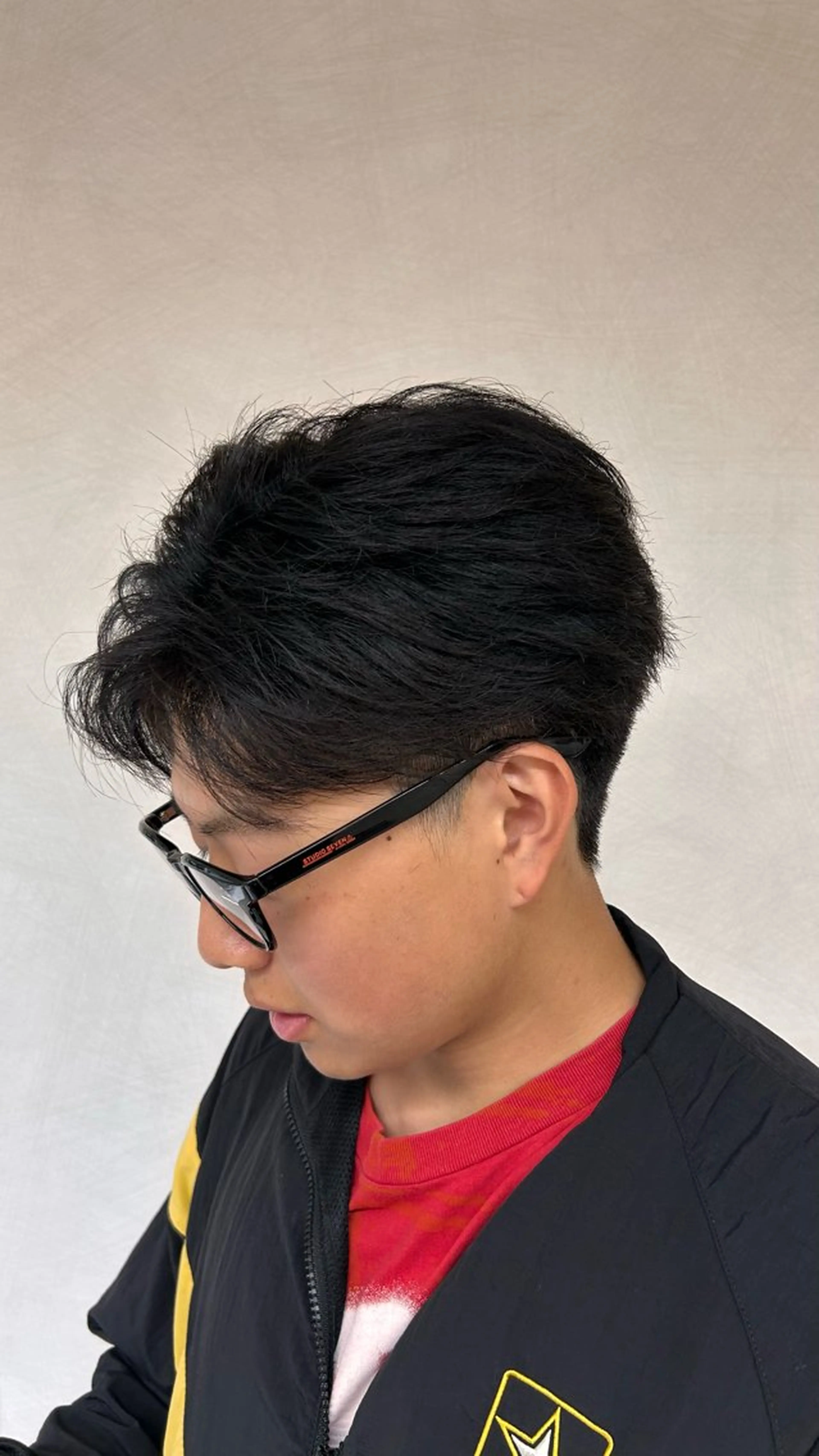 メンズ 刈り上げ カット コテ巻きパーマ/ 韓国レイヤー/なおのヘアスタイル