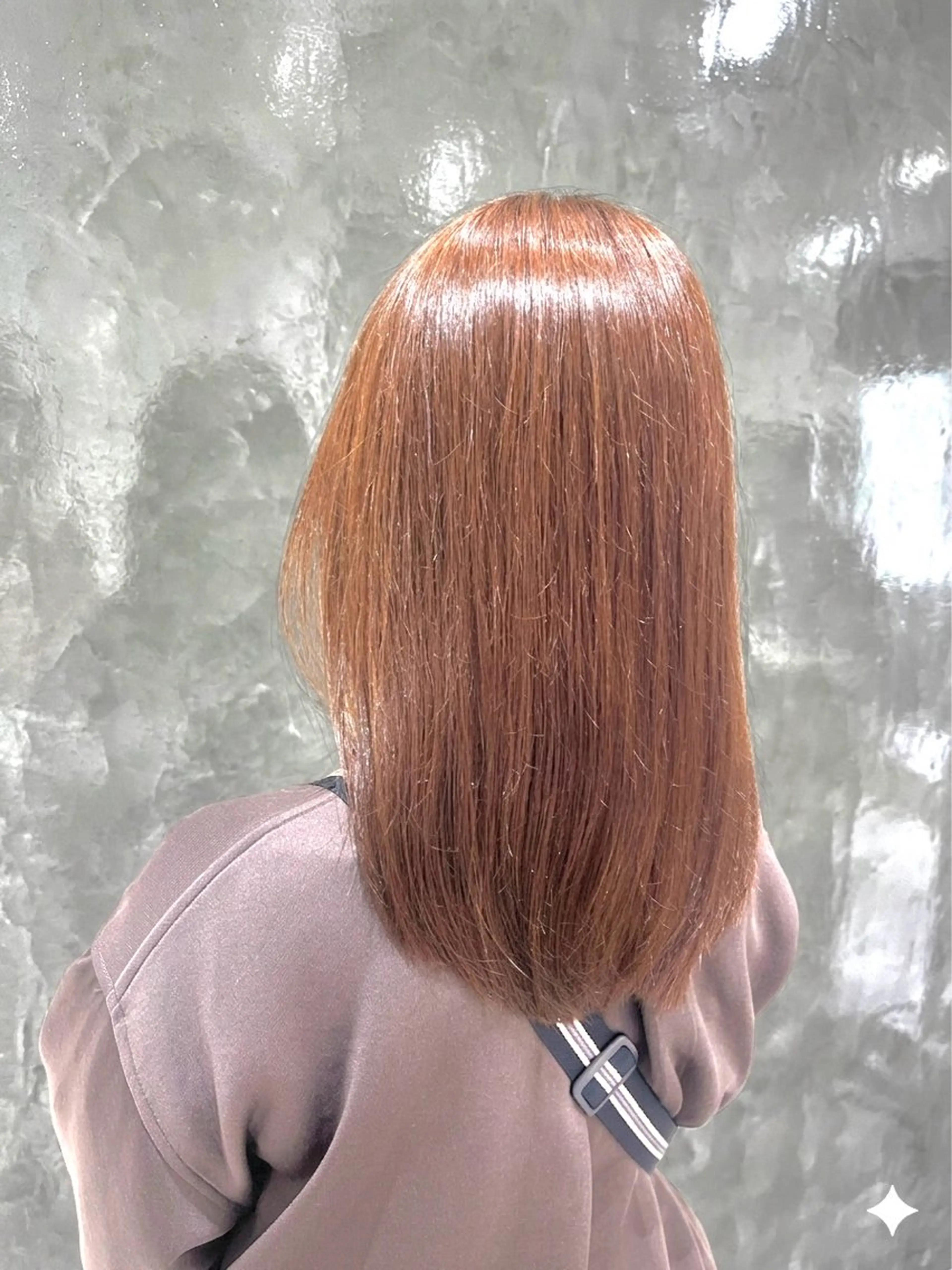 セミロング カラー 【こっくりカラー】 🤎Umi‪🤎のヘアスタイル