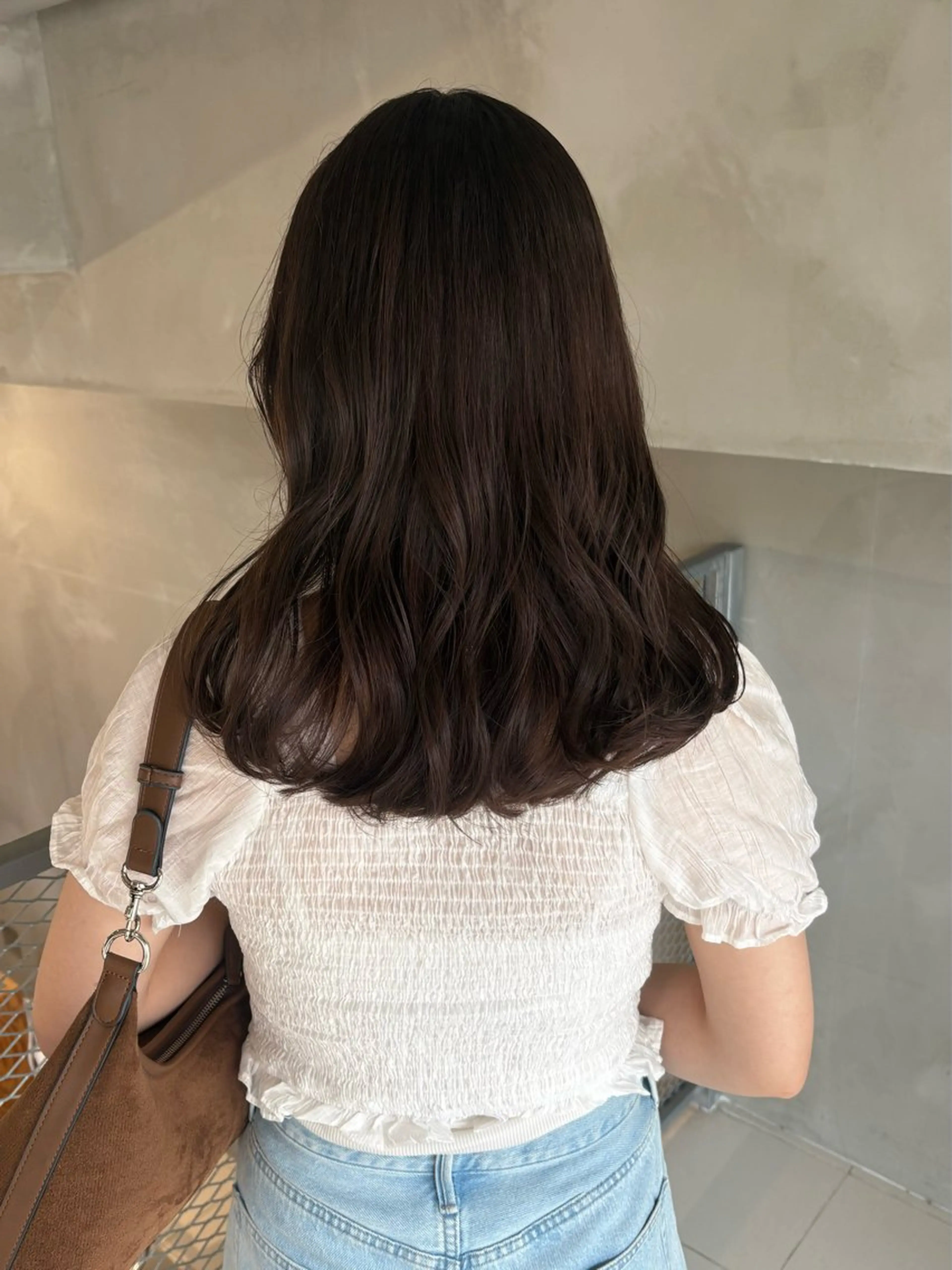 ミディアム カラー グレージュ ラベンダーカラー ラベンダーグレージュ ラベンダーグレー カット ヘアカラー トリートメント 透明感カラー🫧 nanohaのヘアスタイル