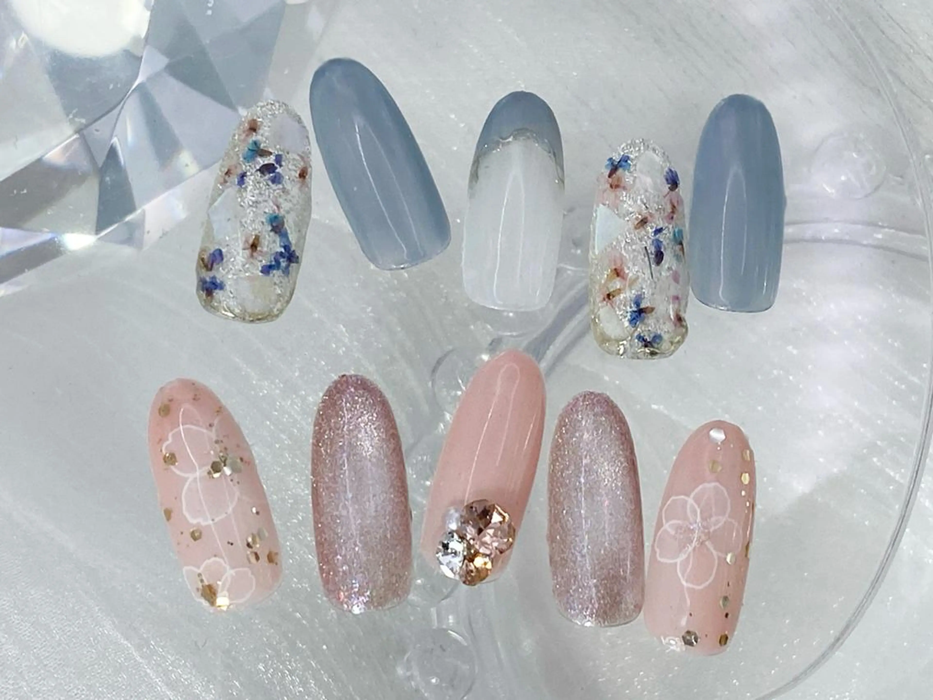 ネイル ハンドネイル orbe 芳長のネイルデザイン