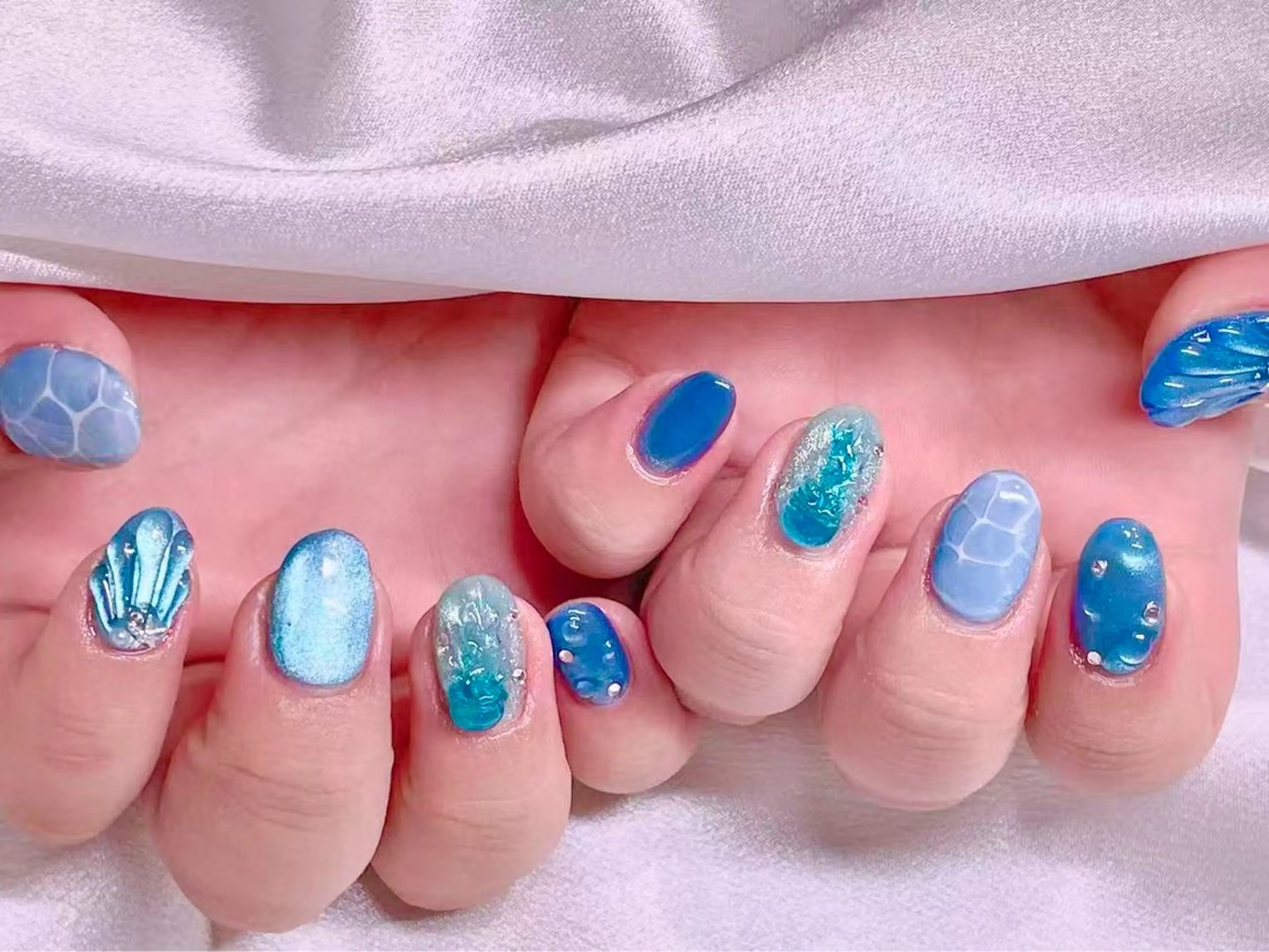 ネイル 長さだし専門店 M2　rikaのネイルデザイン