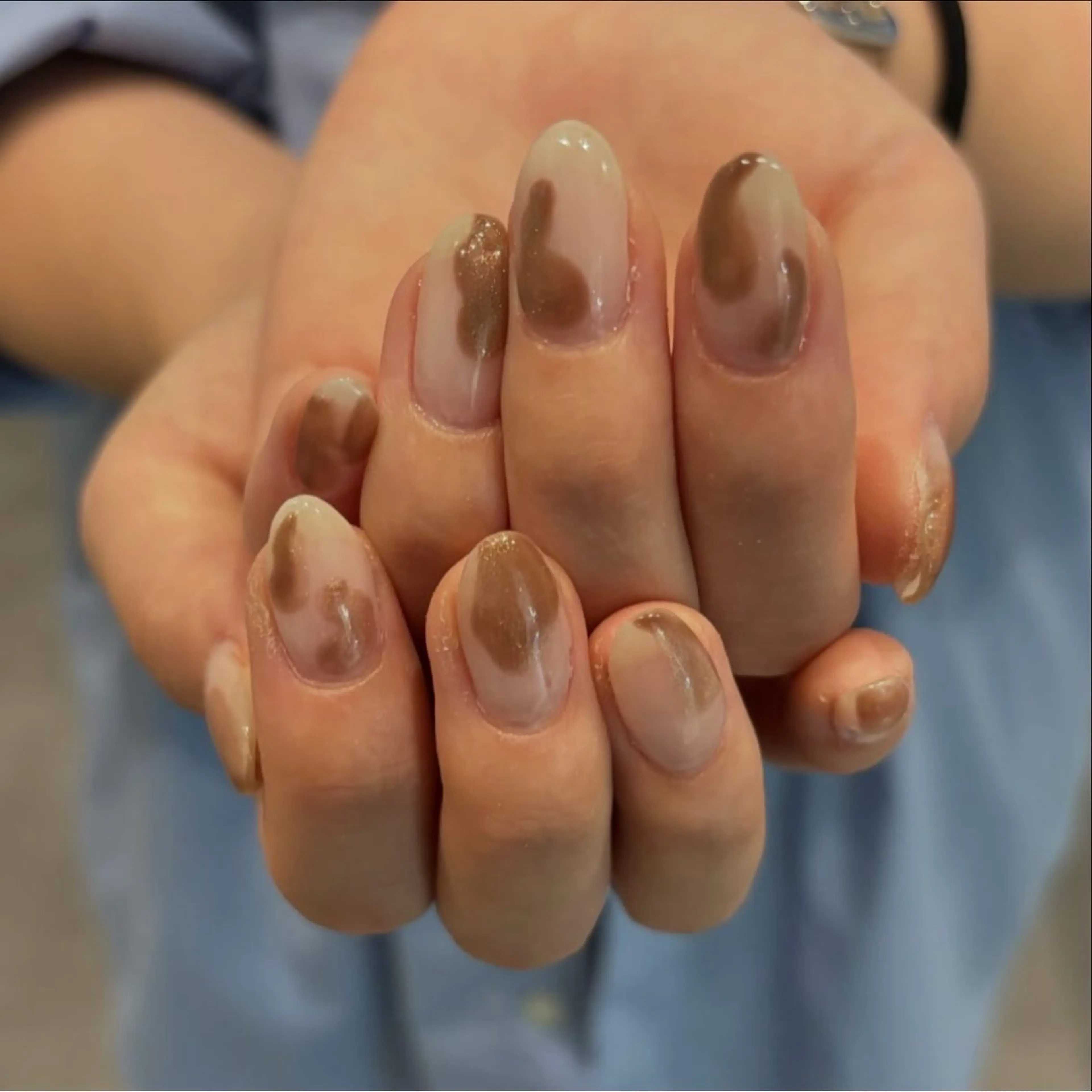 ネイル ニュアンスネイル さやかNail 堺筋本町🎀🫧のネイルデザイン