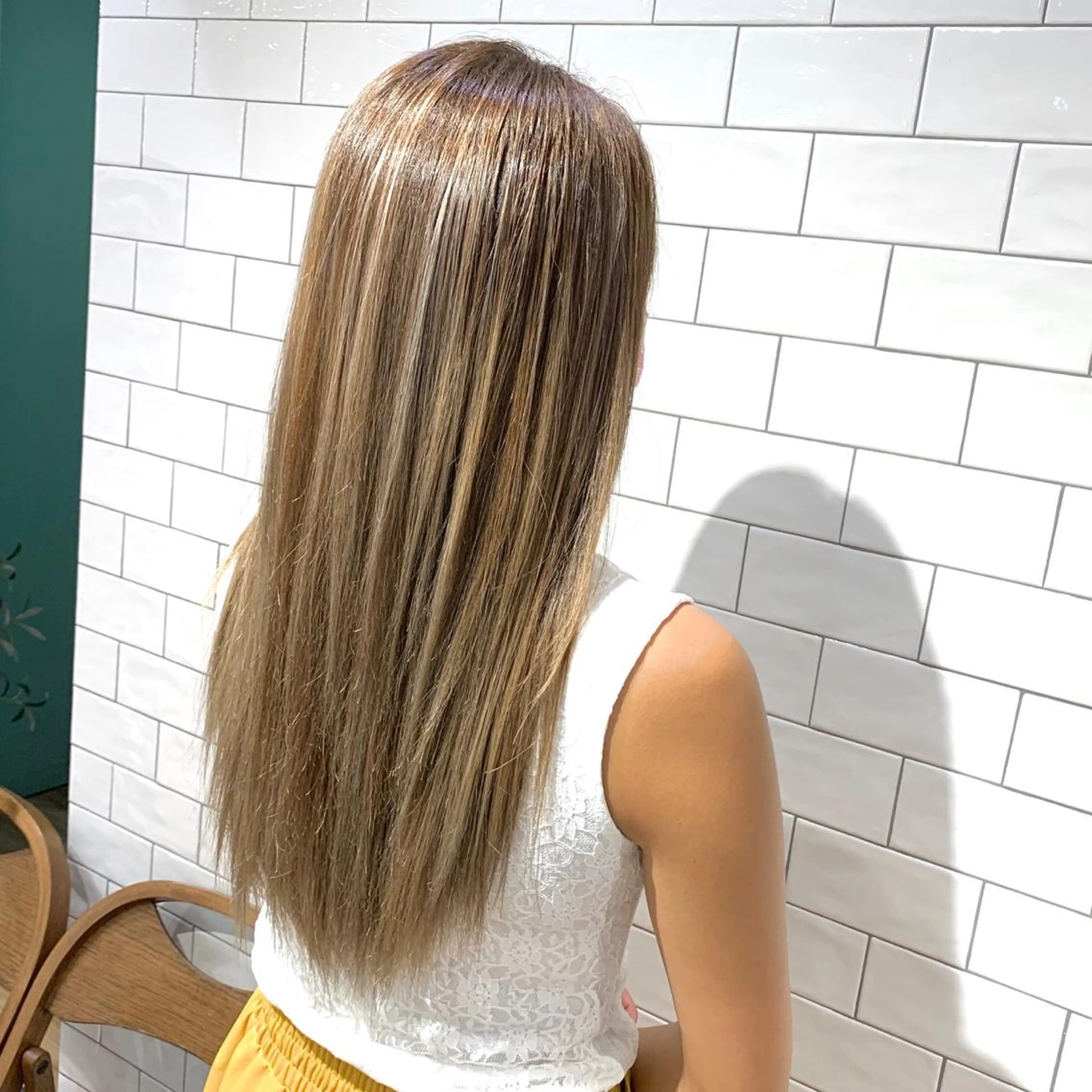 ロング カラー ヘアカラー 原山 直人のヘアスタイル