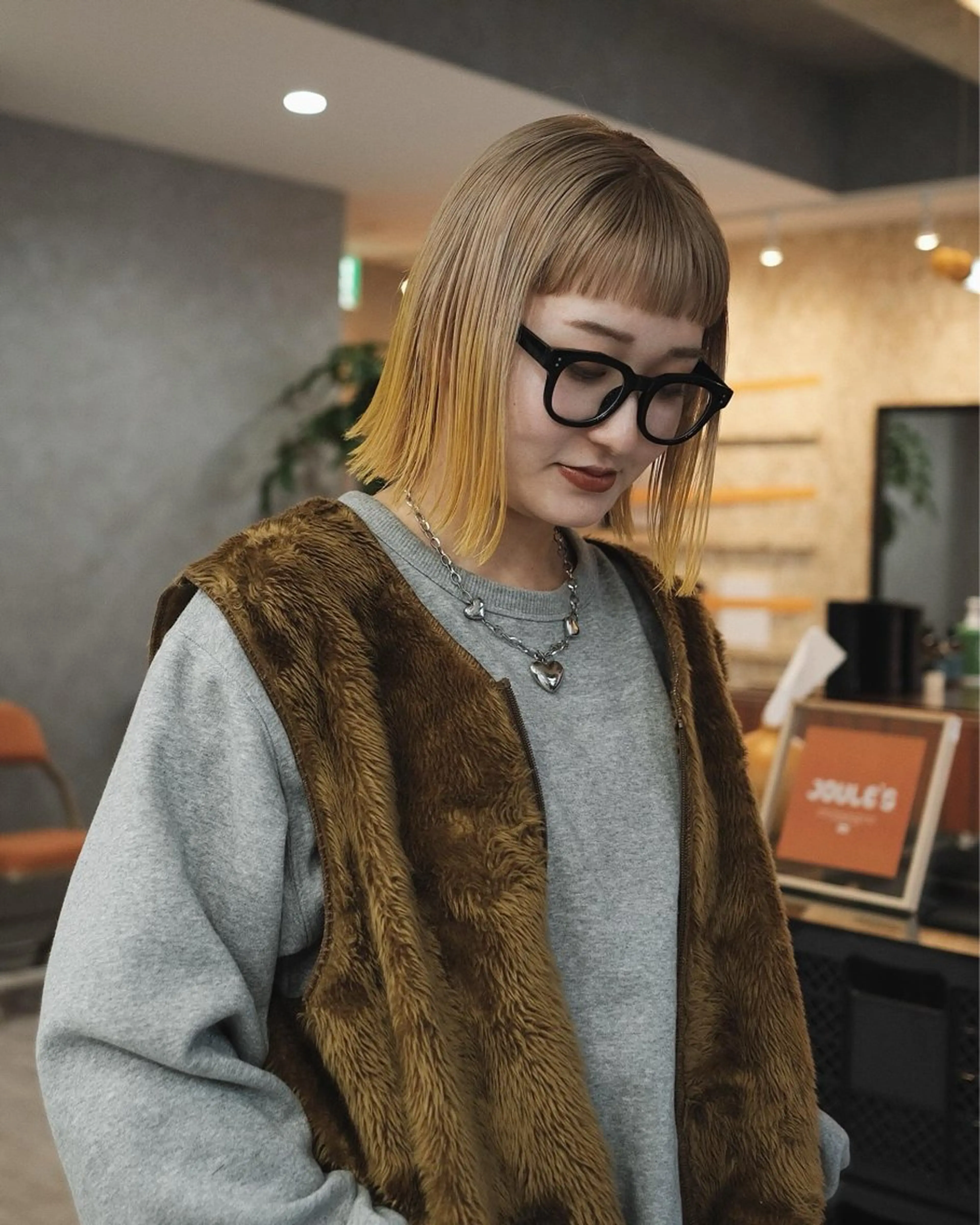 ミディアム カラー 栄・伏見 JOULE'Sのヘアスタイル