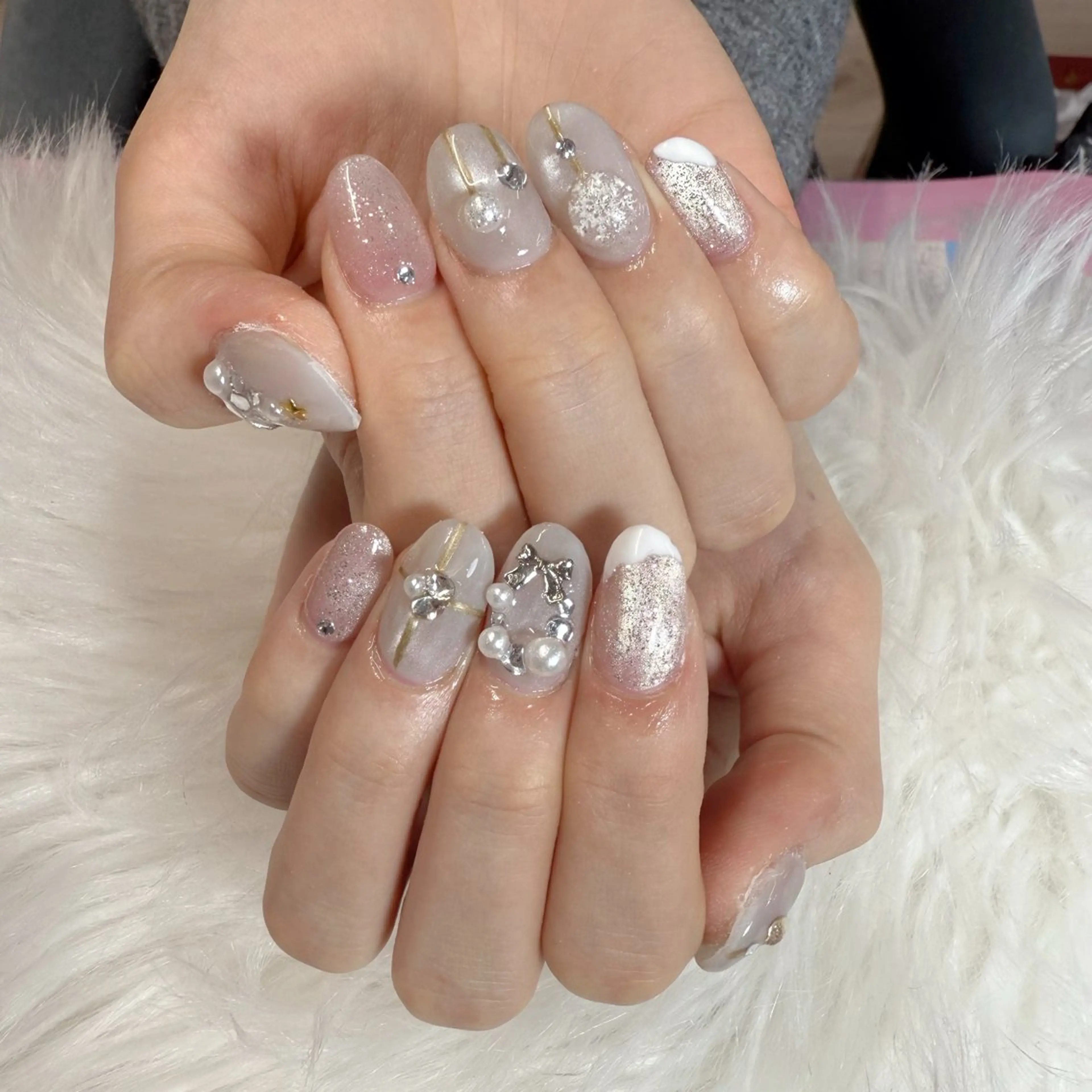 ネイル ハンドネイル 🧸yuki🍯 パラジェル取扱店🐝のネイルデザイン