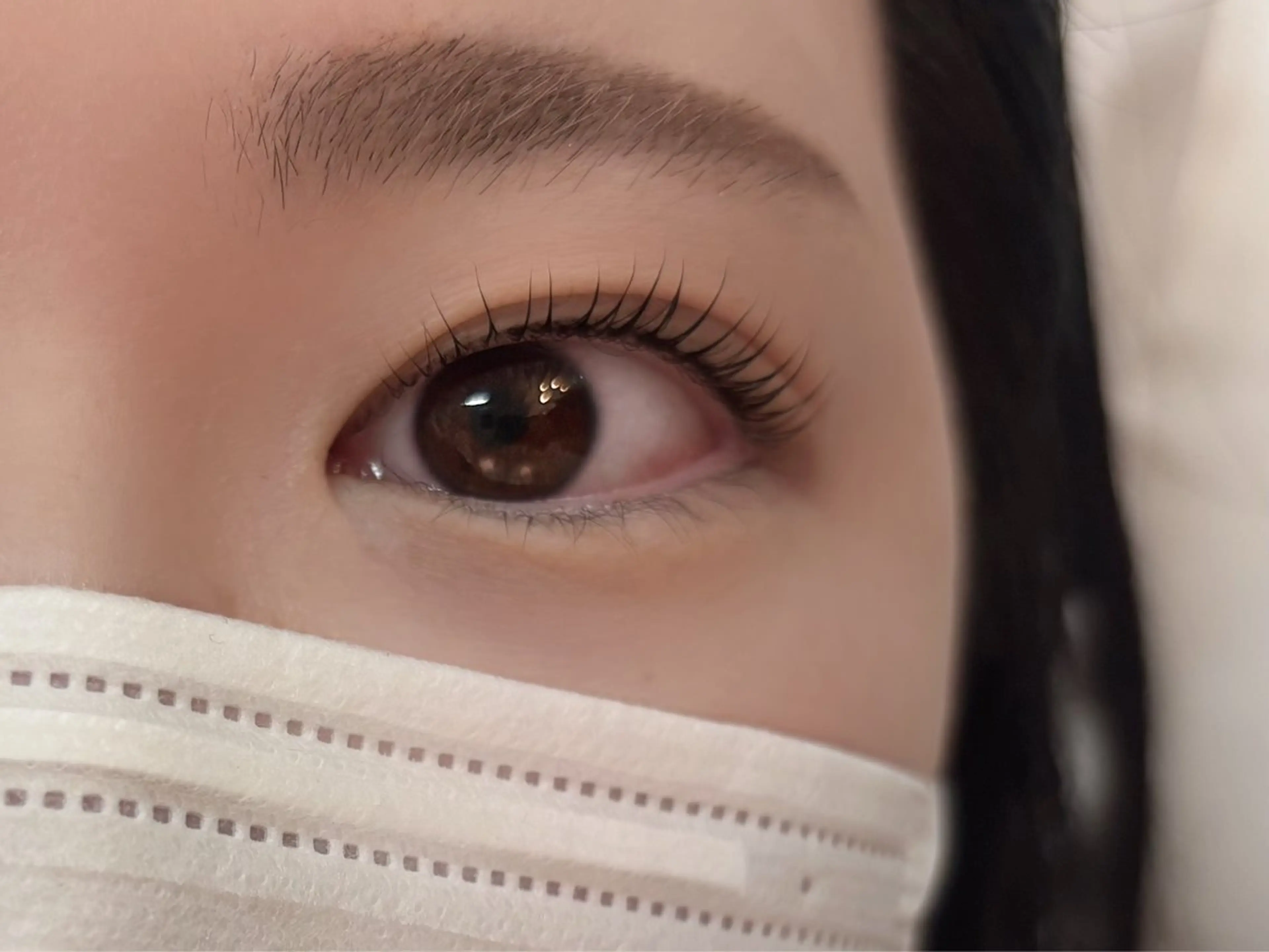 マツエク・マツパ パリジェンヌラッシュリフト premage Yunaのマツエク・マツパデザイン