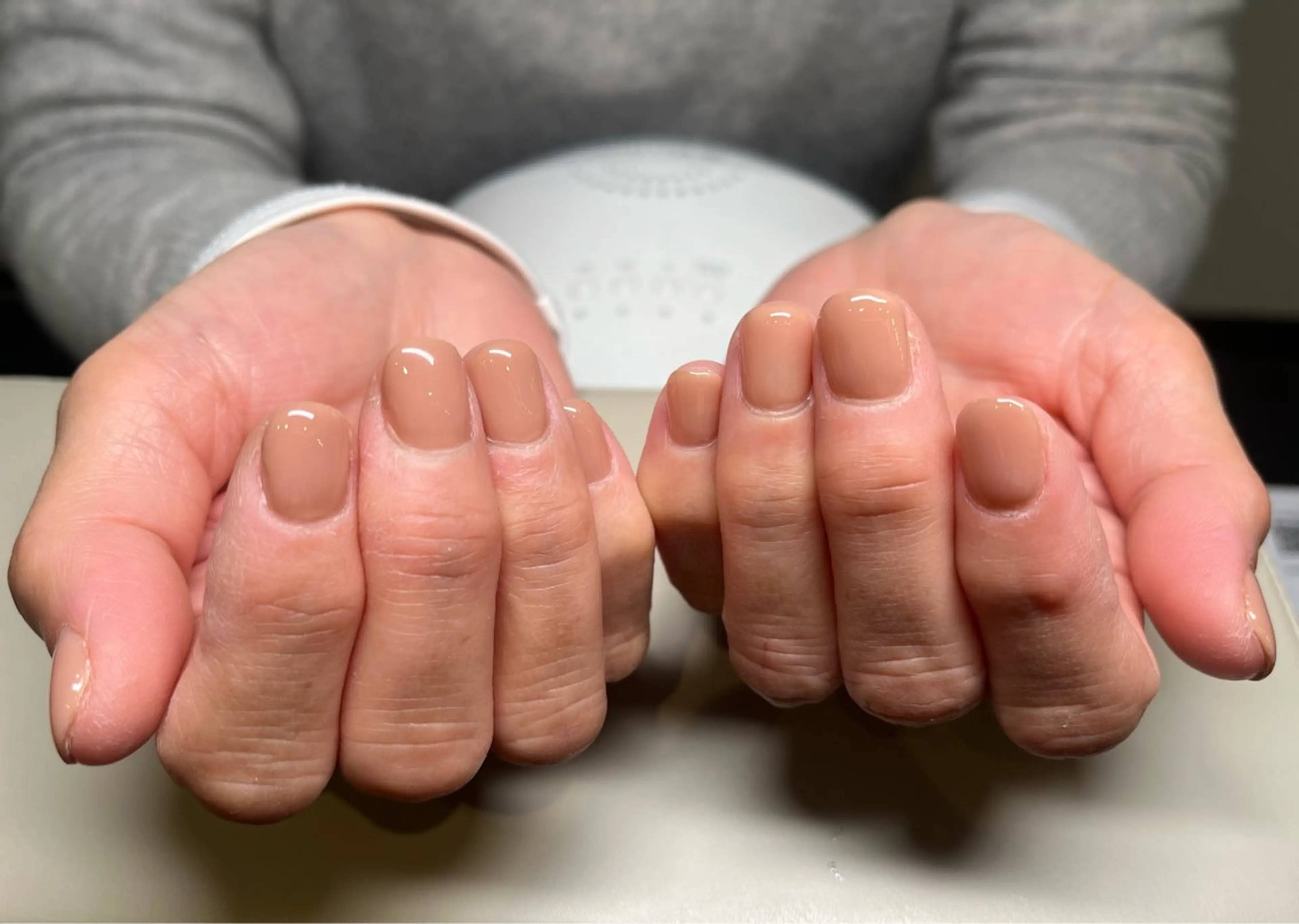 ネイル ワンカラーネイル 須古 なつきのネイルデザイン