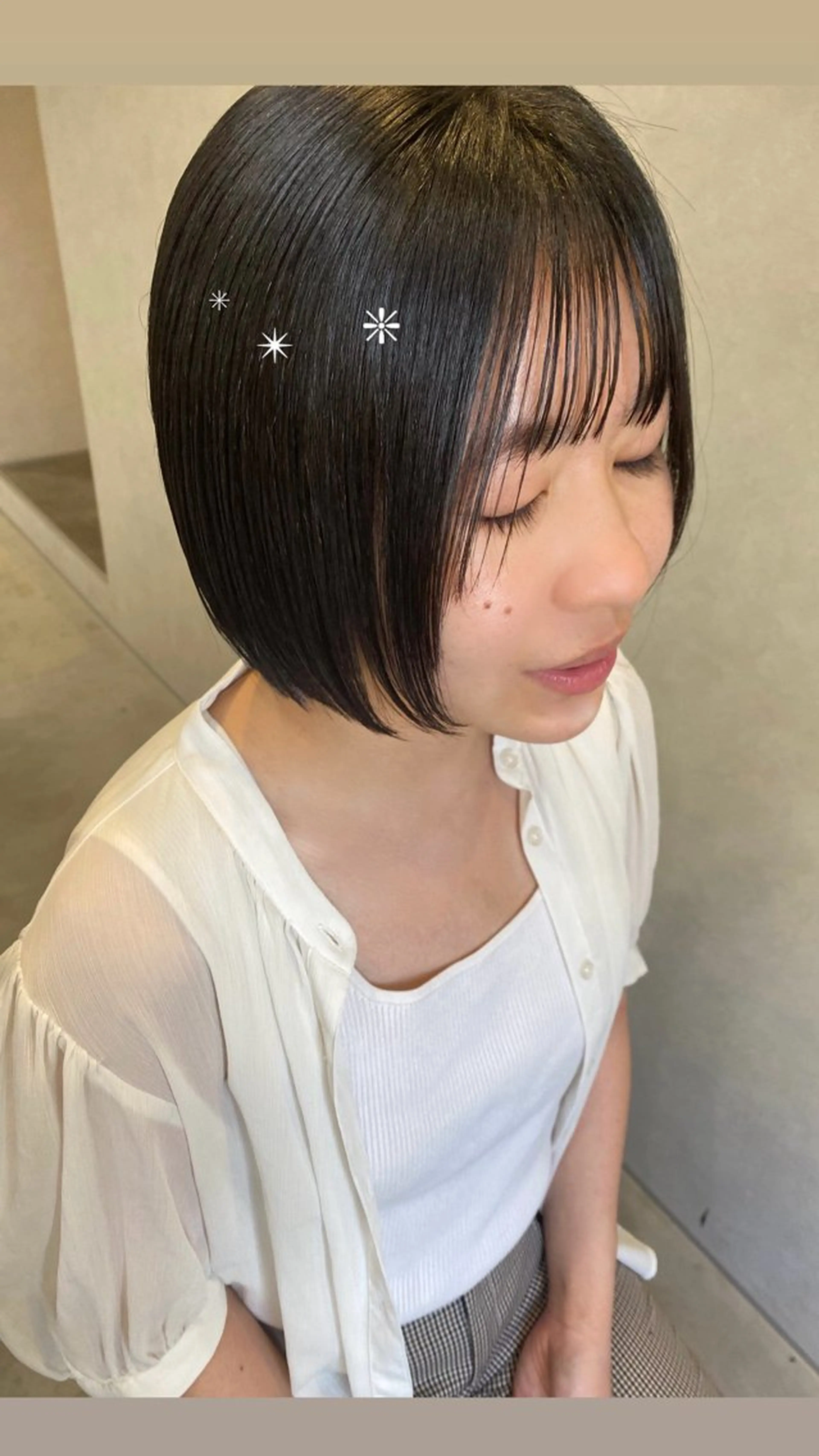 ショート AMATORA Sakuのヘアスタイル