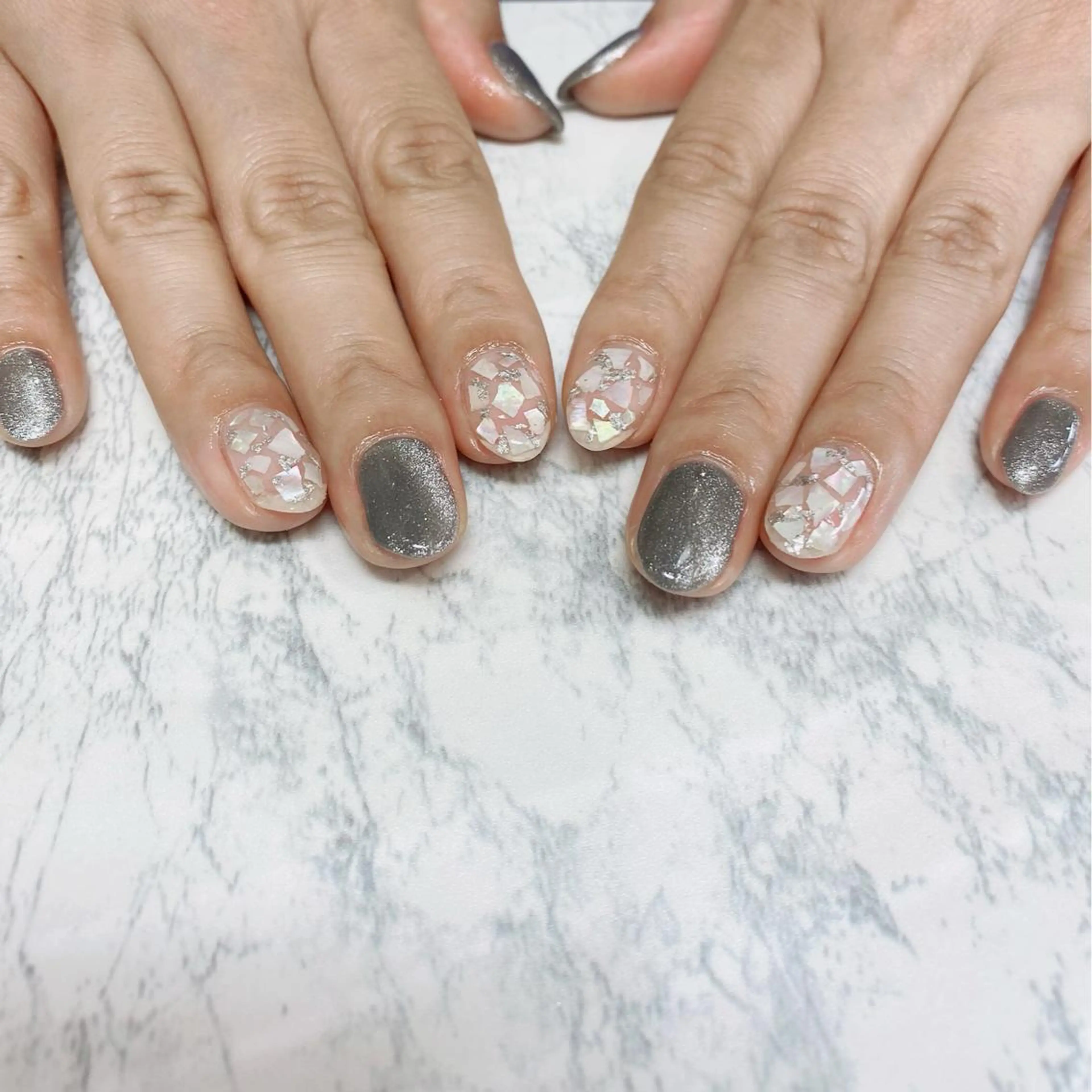 ネイル ハンドネイル Ebina Ryoのネイルデザイン