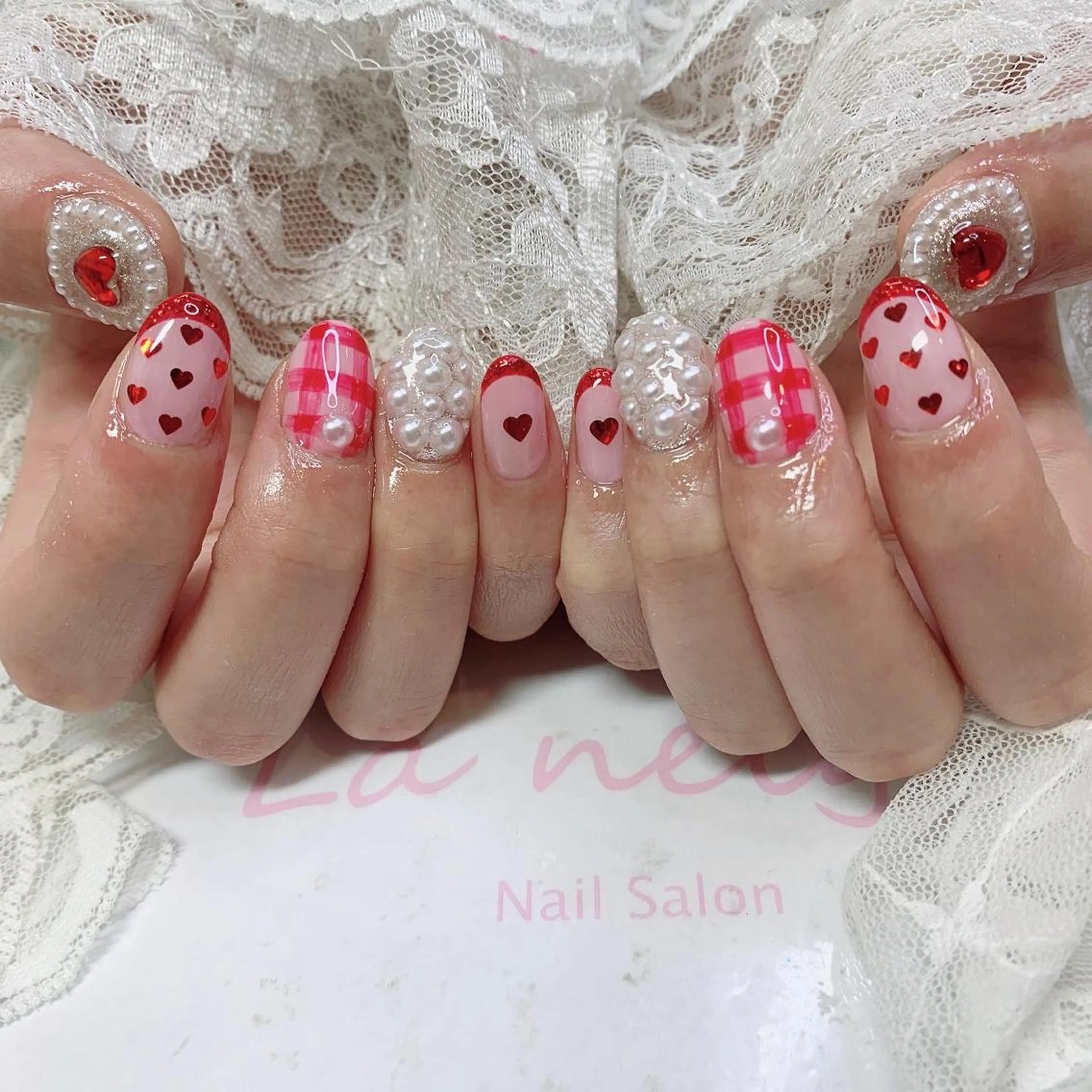 ネイル ハンドネイル La neige* yuki 🐩🌙のネイルデザイン